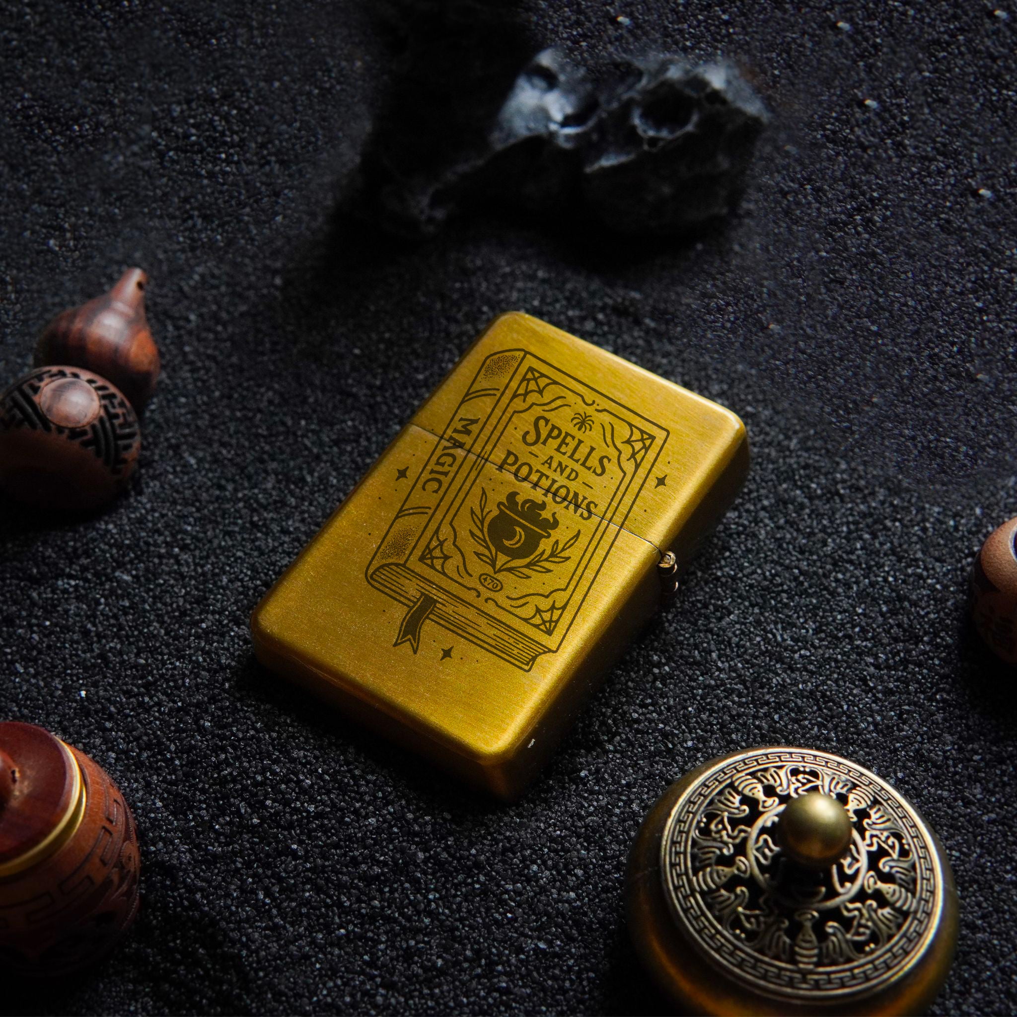 Briquet personnalisé Grimoire - Briquet Witchy