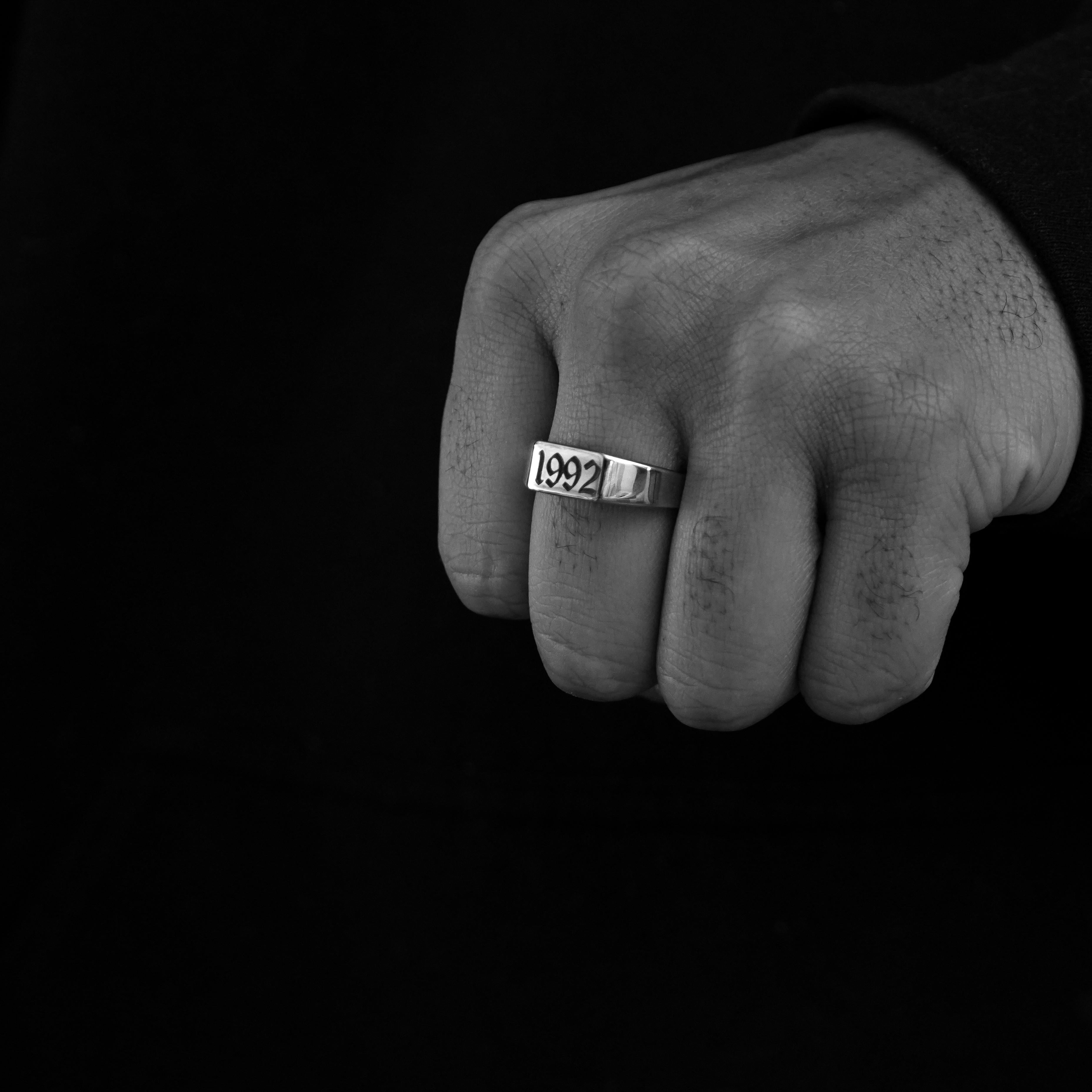 Bague Personnalisée Date de naissance