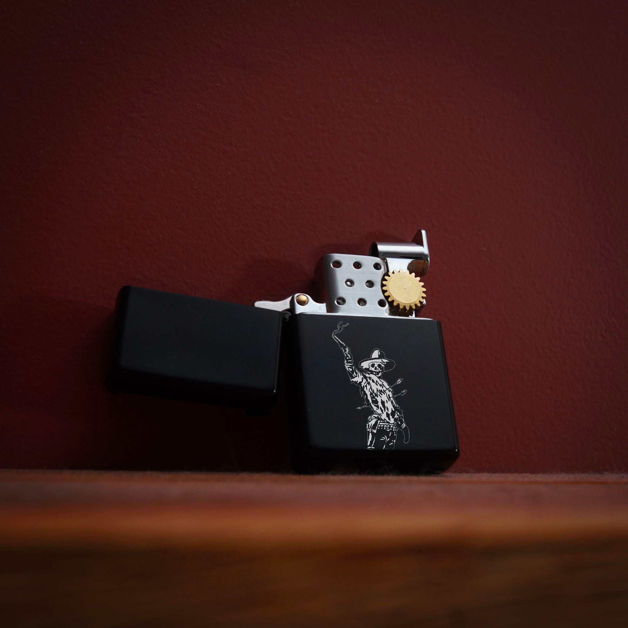 Briquet essence Cow Boy