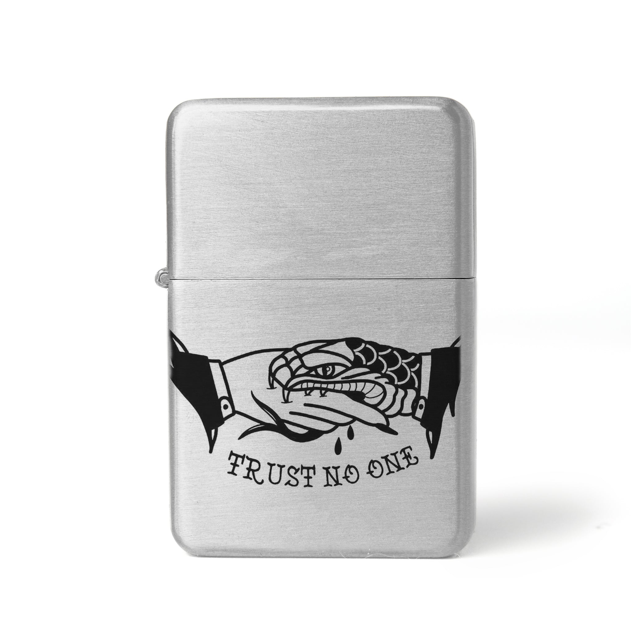 Briquet personnalisé Trust No One