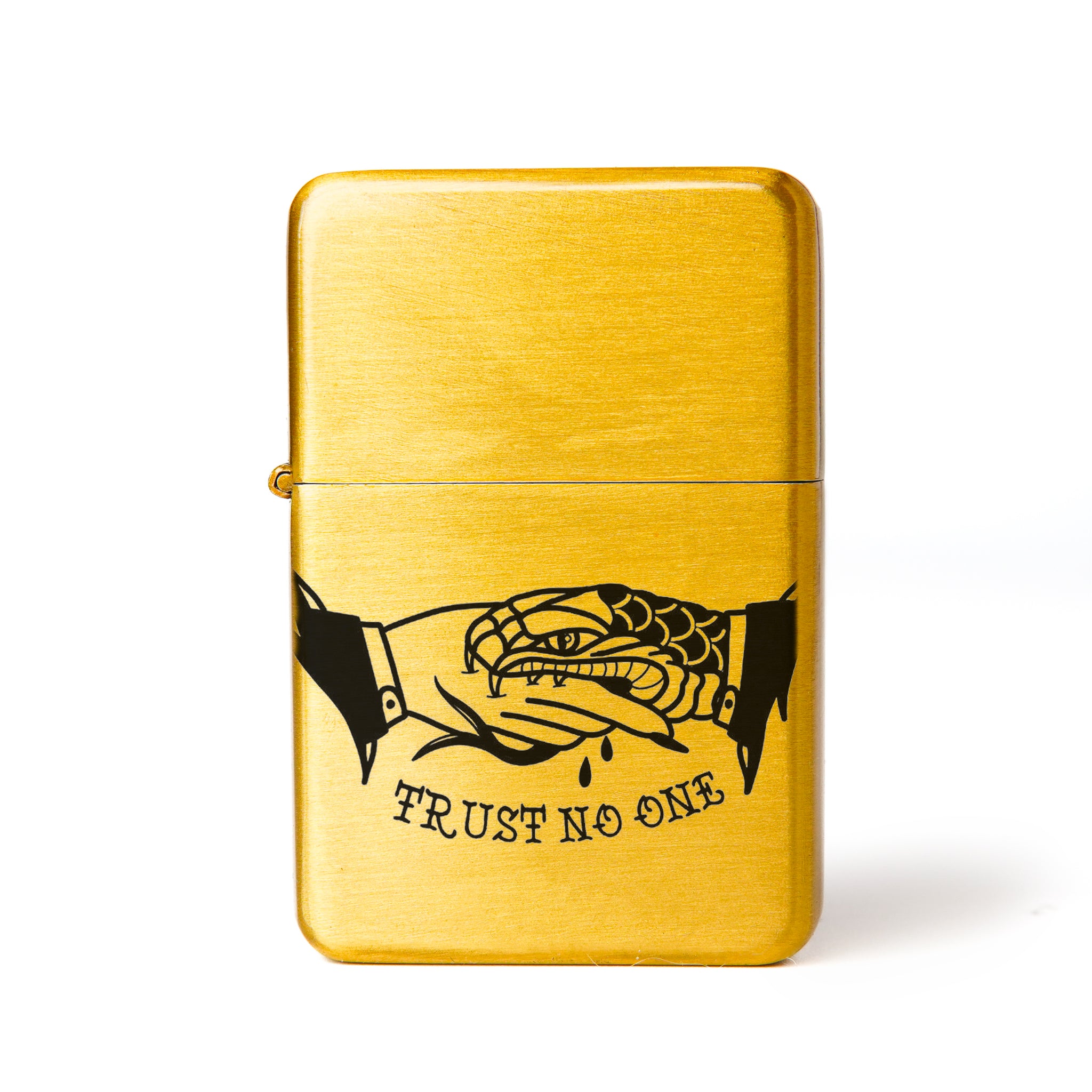 Briquet personnalisé Trust No One