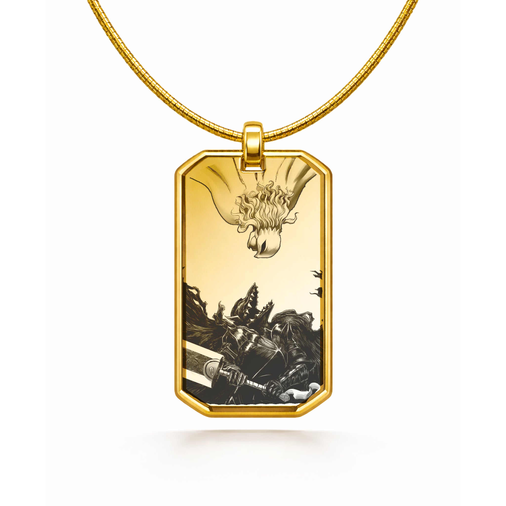 Collier avec pendentif Guts et Griffith en édition limitée