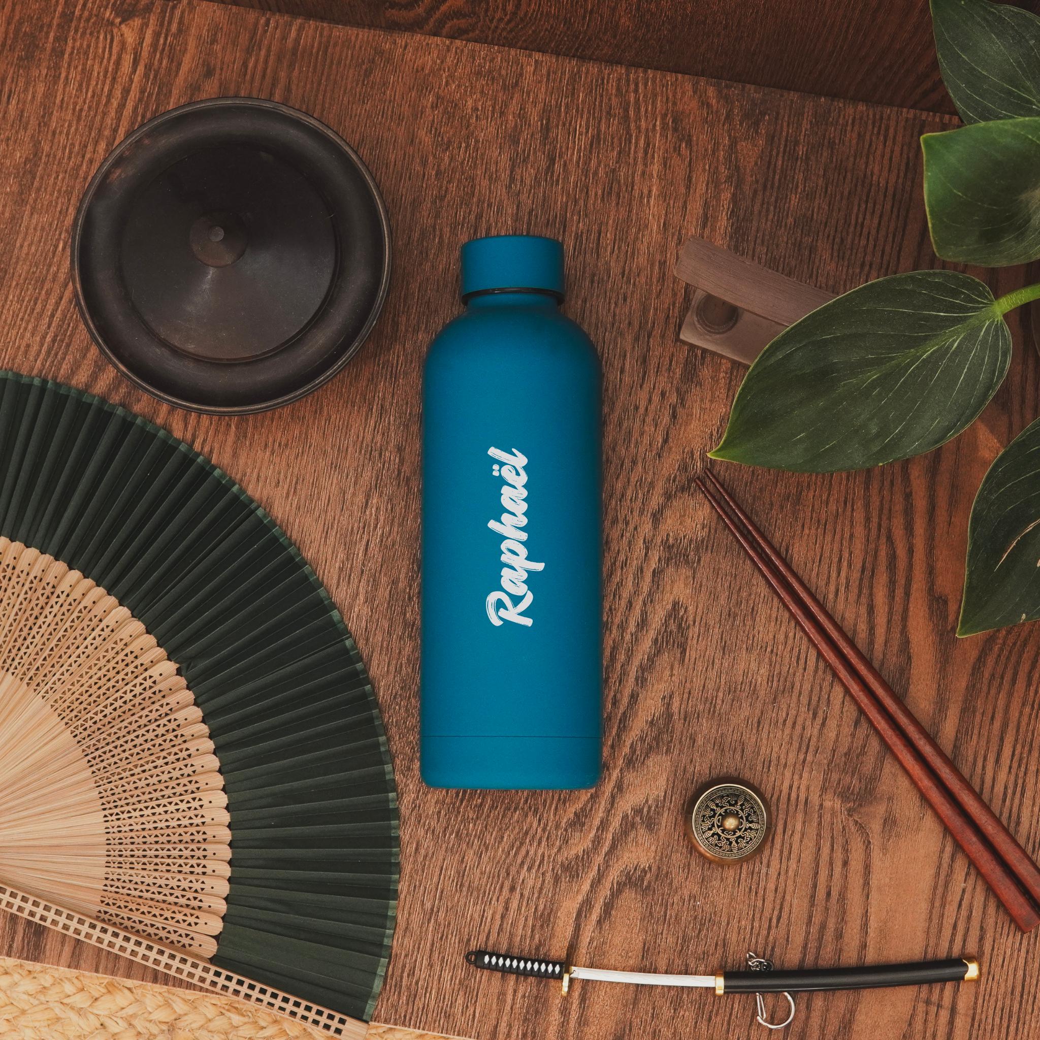 Gourde blanche personnalisée