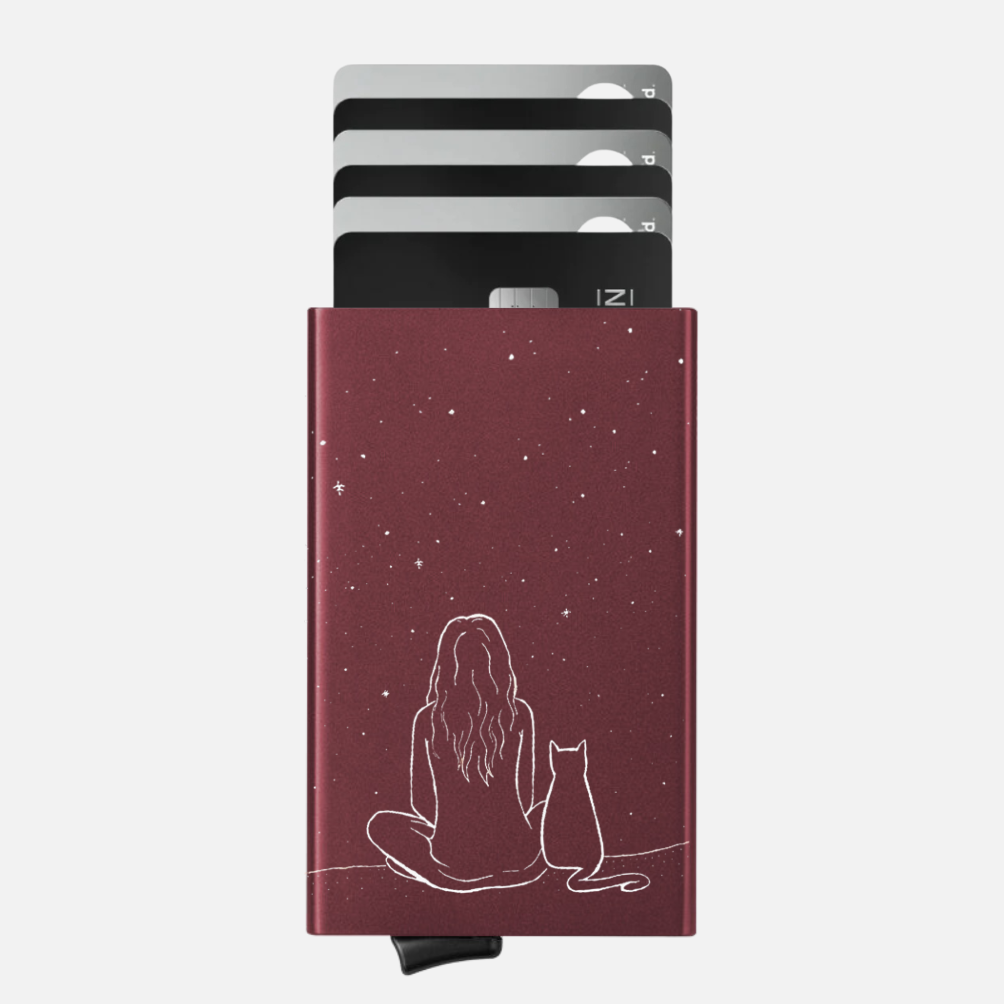 Porte-cartes Stars & Cat