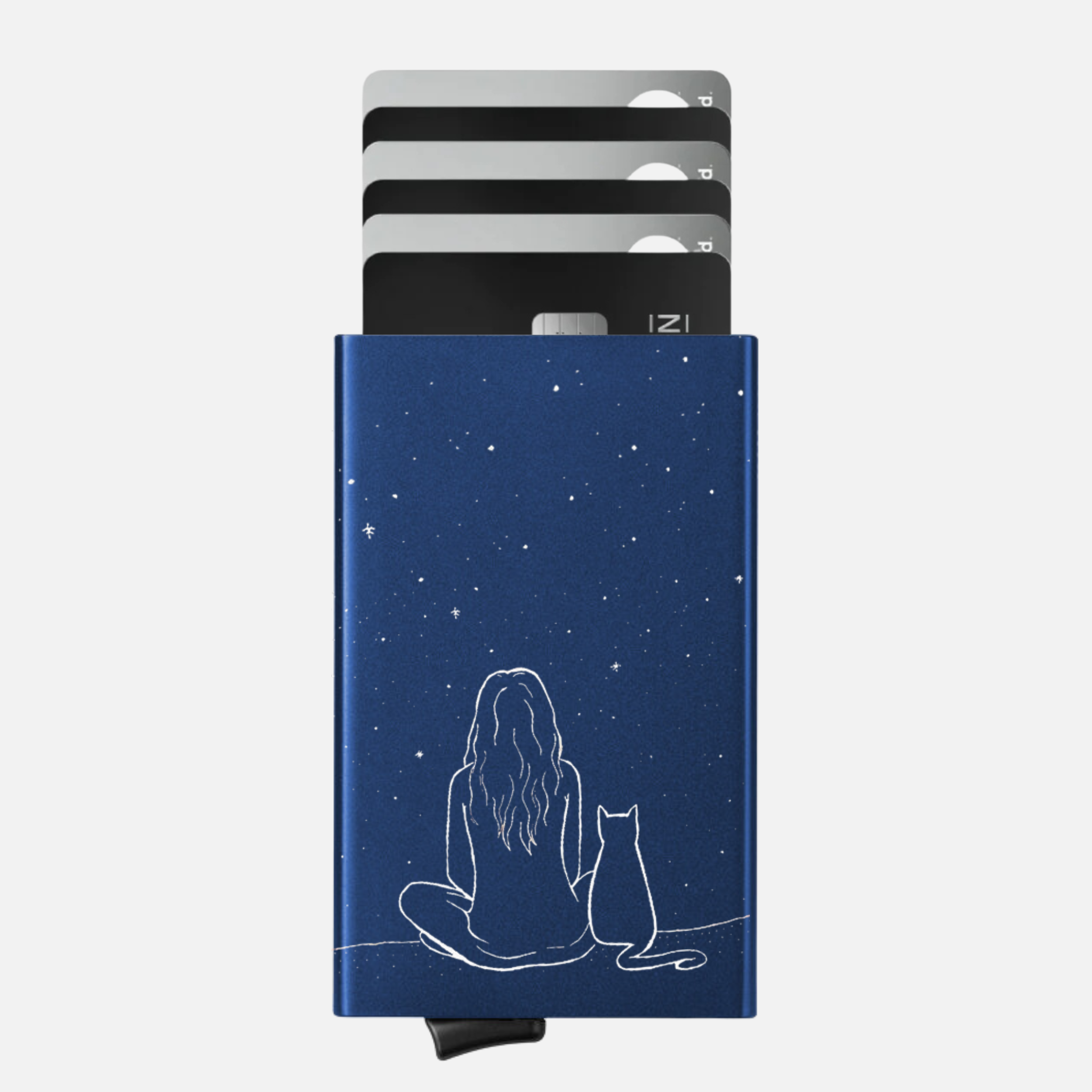 Porte-cartes Stars & Cat