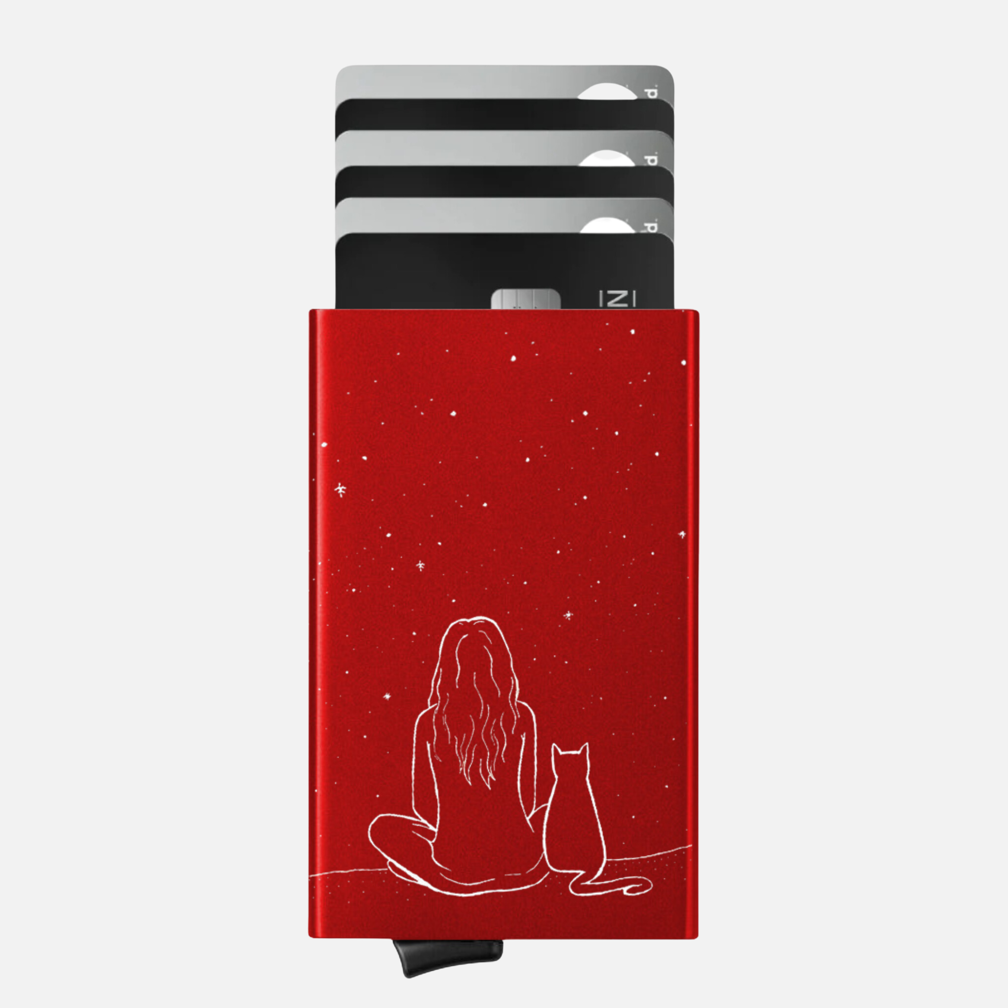 Porte-cartes Stars & Cat