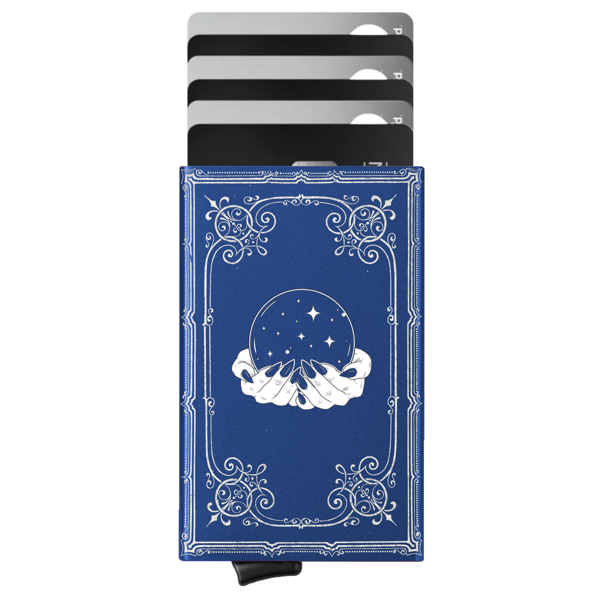 Porte-cartes personnalisé Boule de cristal