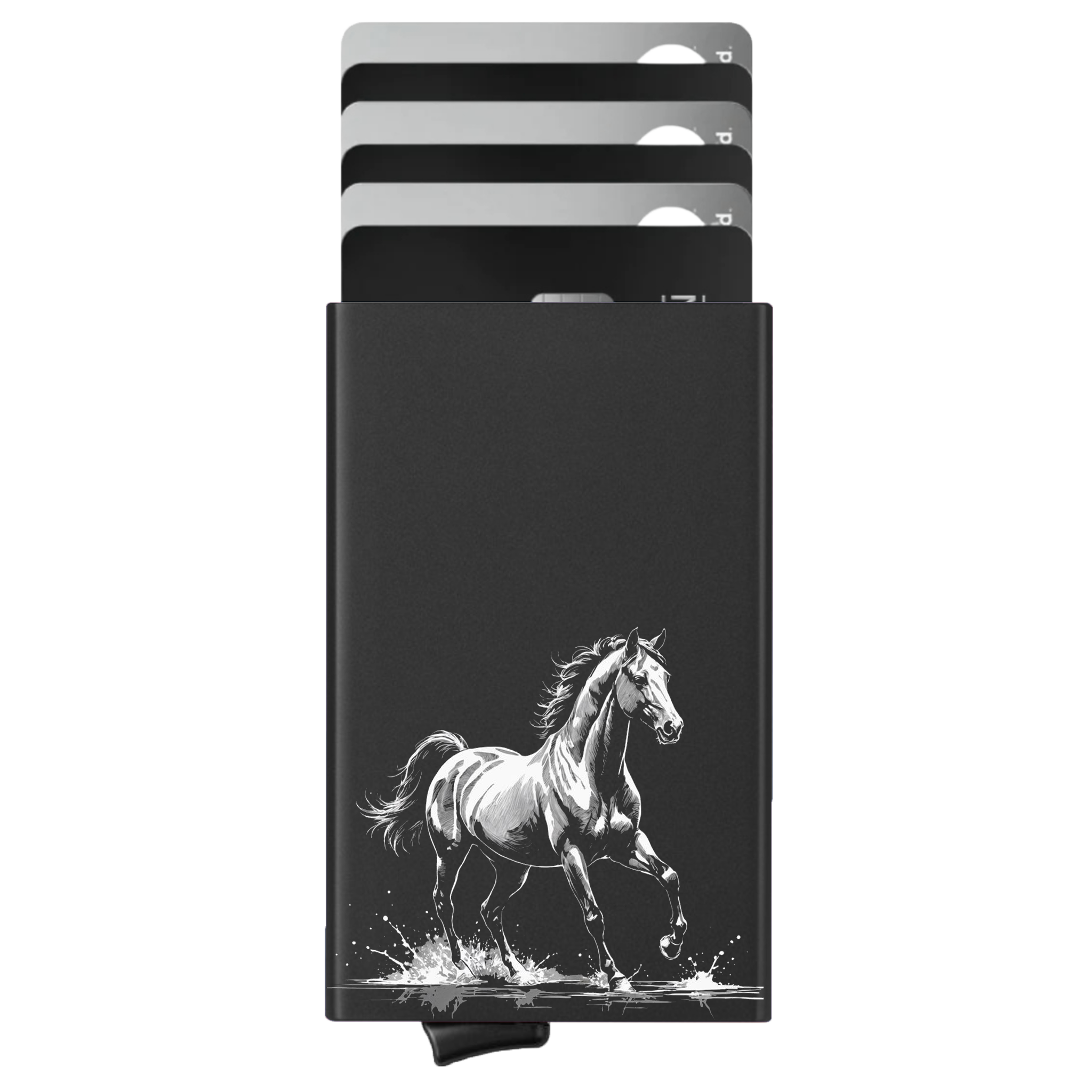 Porte-cartes personnalisé Cheval