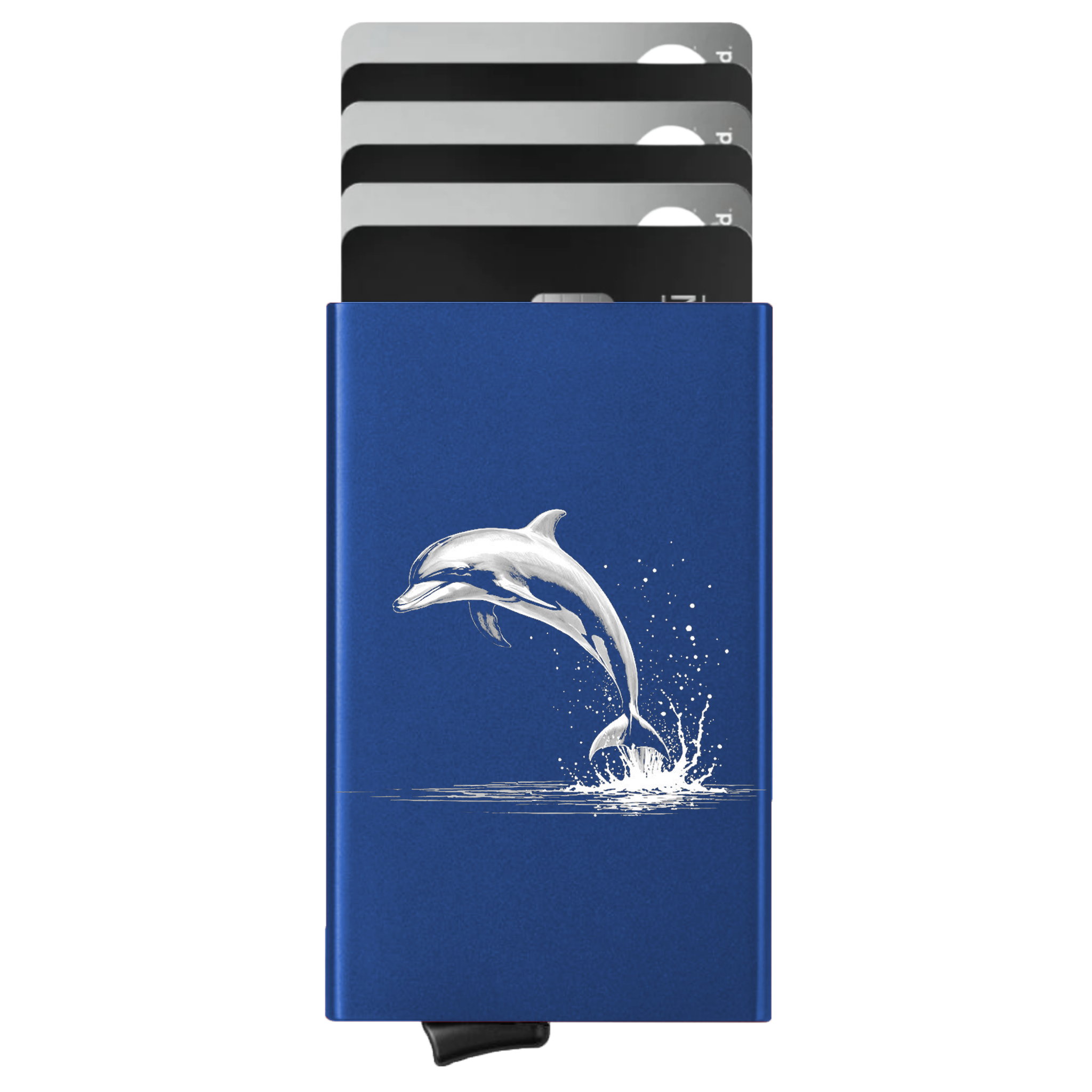 Porte-cartes personnalisé Dauphin