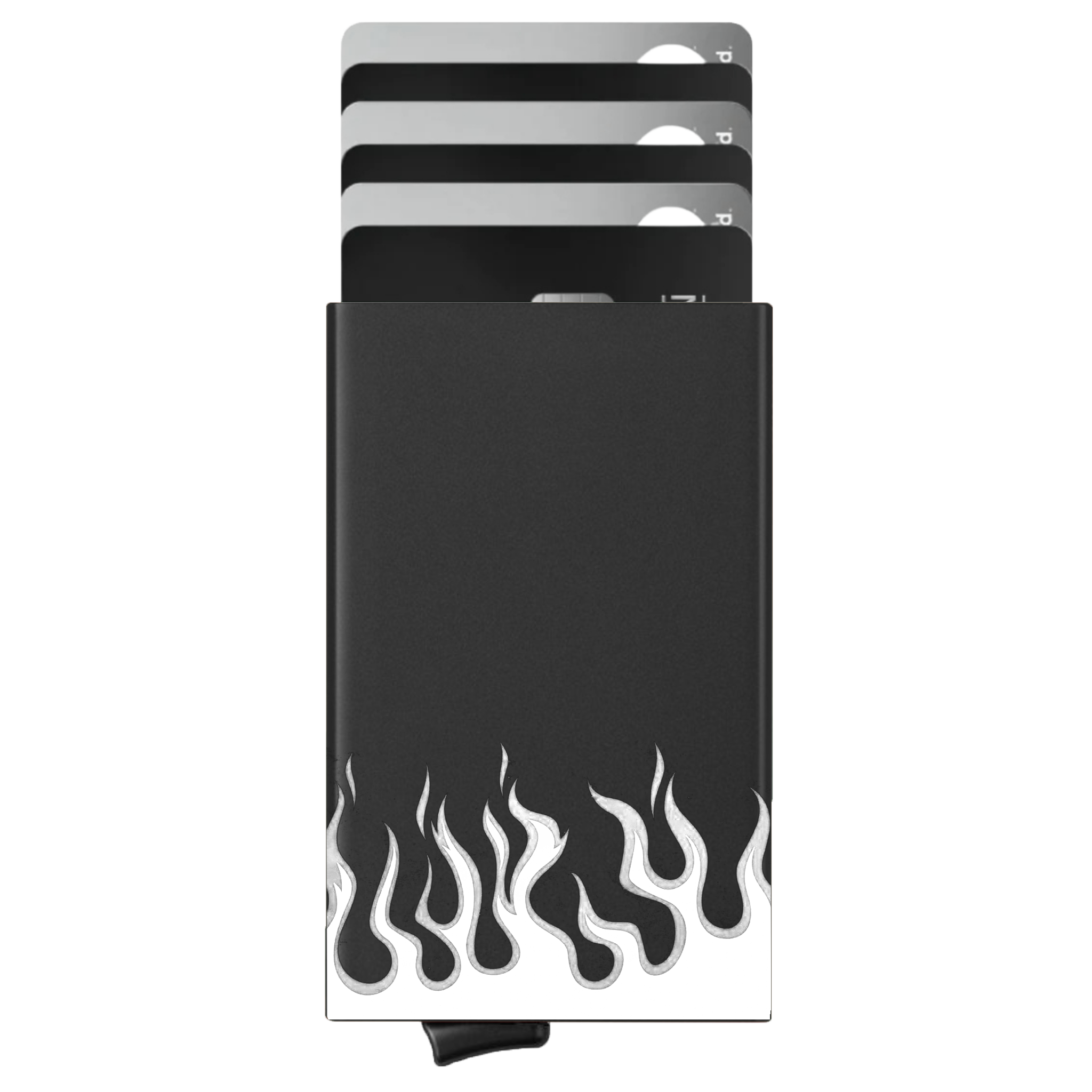 Porte-cartes personnalisé Flammes