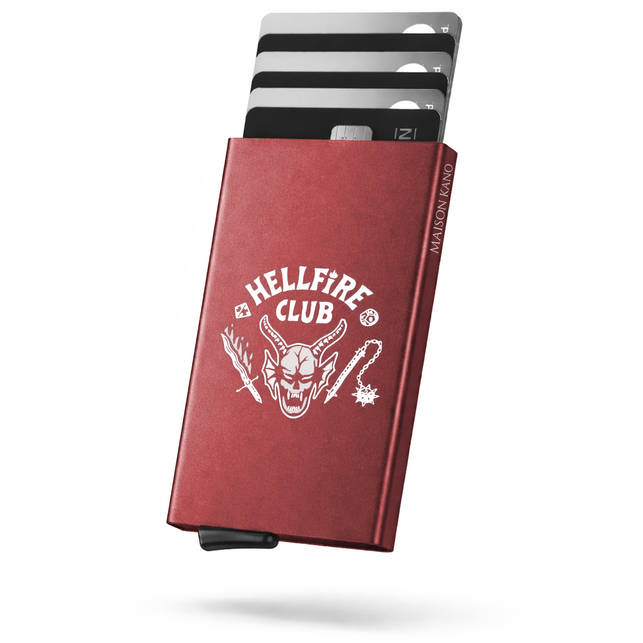 Porte-cartes personnalisé Hell Fire