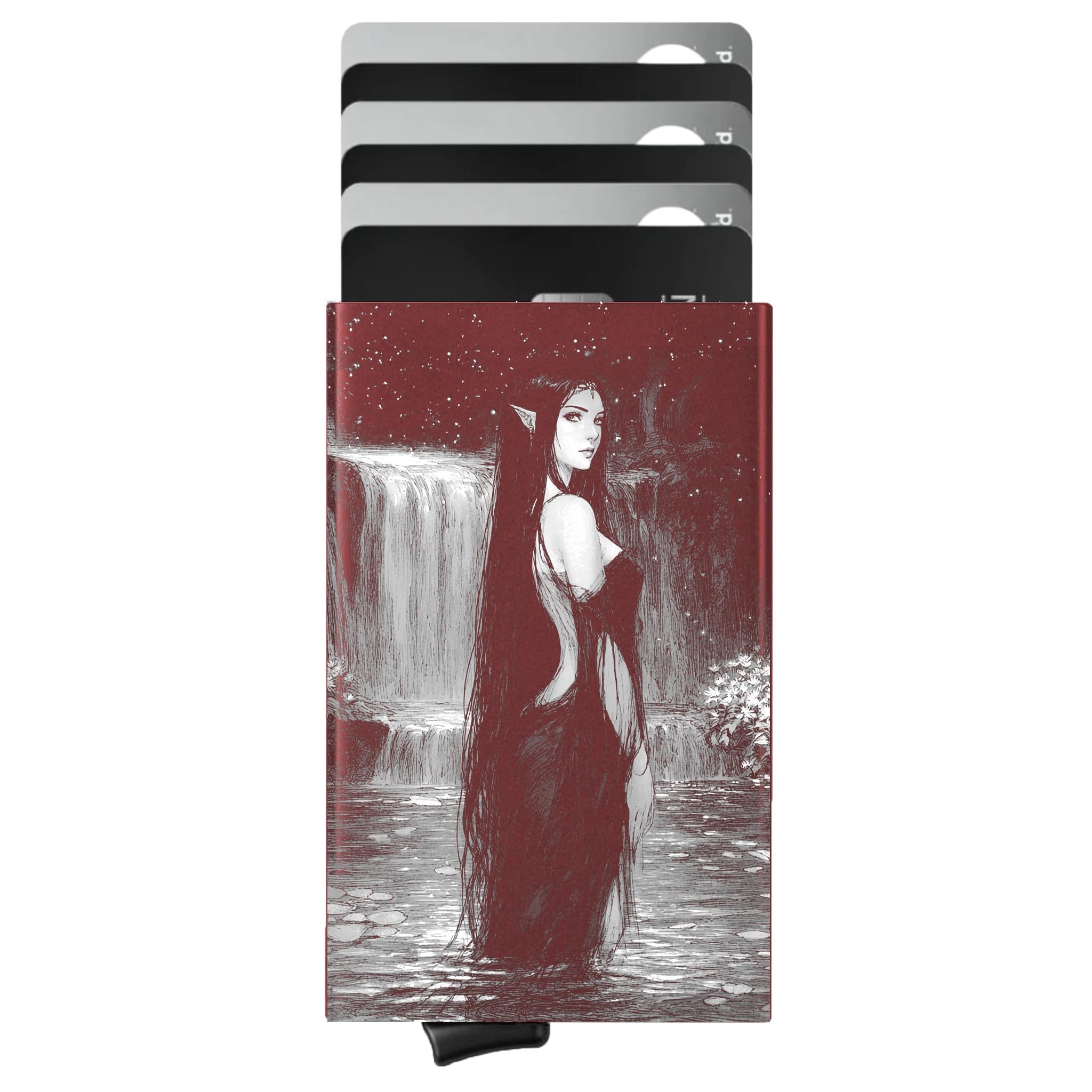 Porte-cartes personnalisé La Princesse Elfe