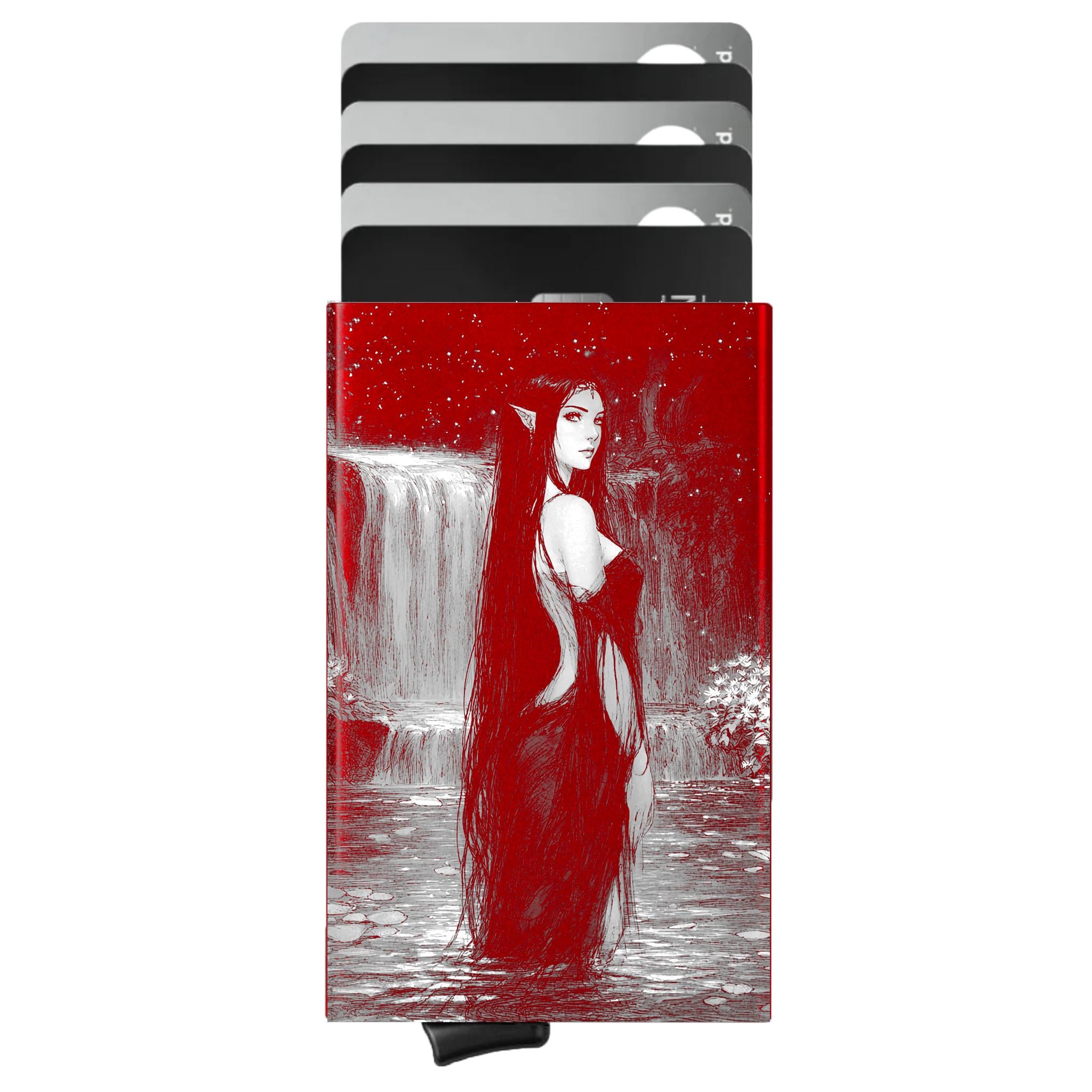 Porte-cartes personnalisé La Princesse Elfe