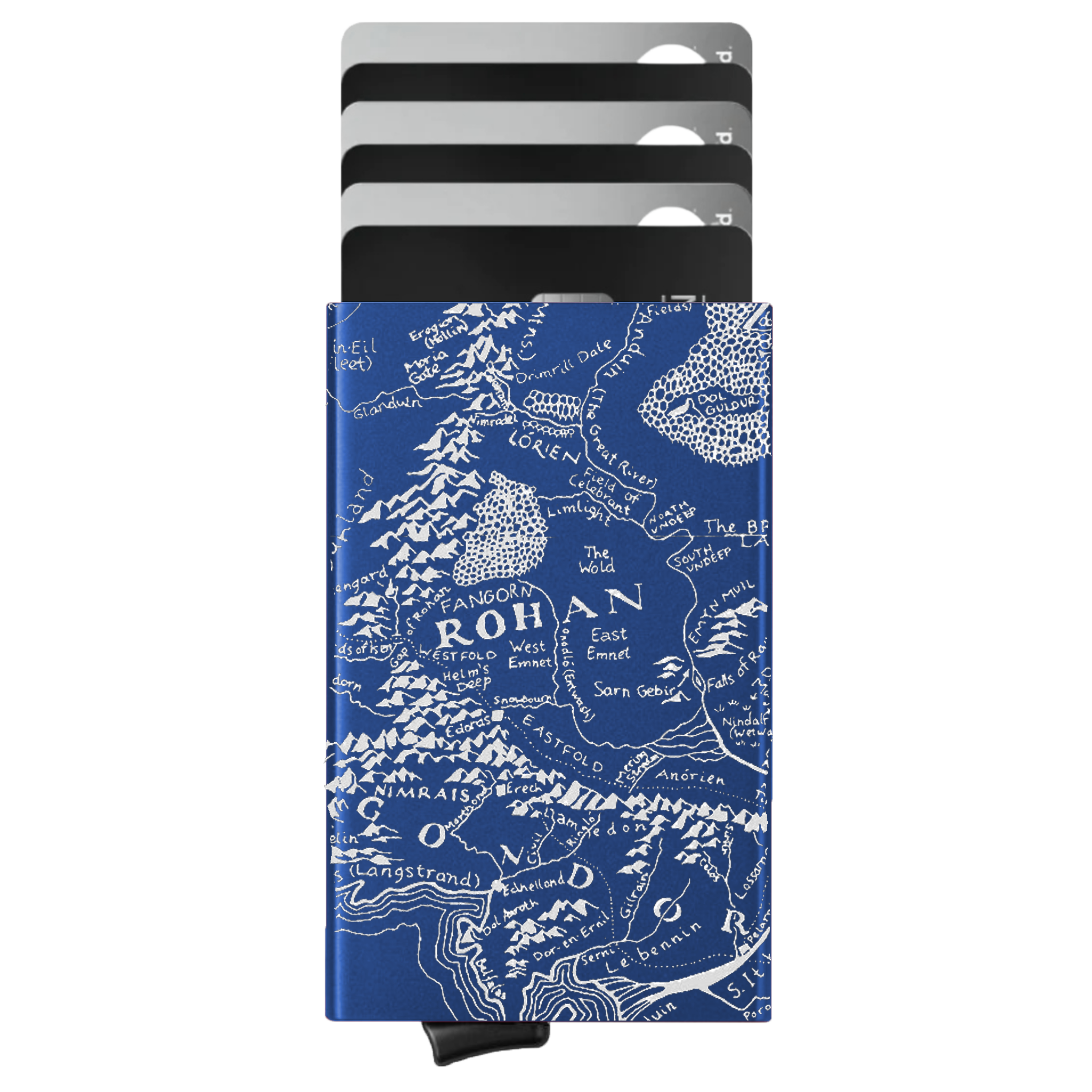 Porte-cartes personnalisé La Terre du Milieu