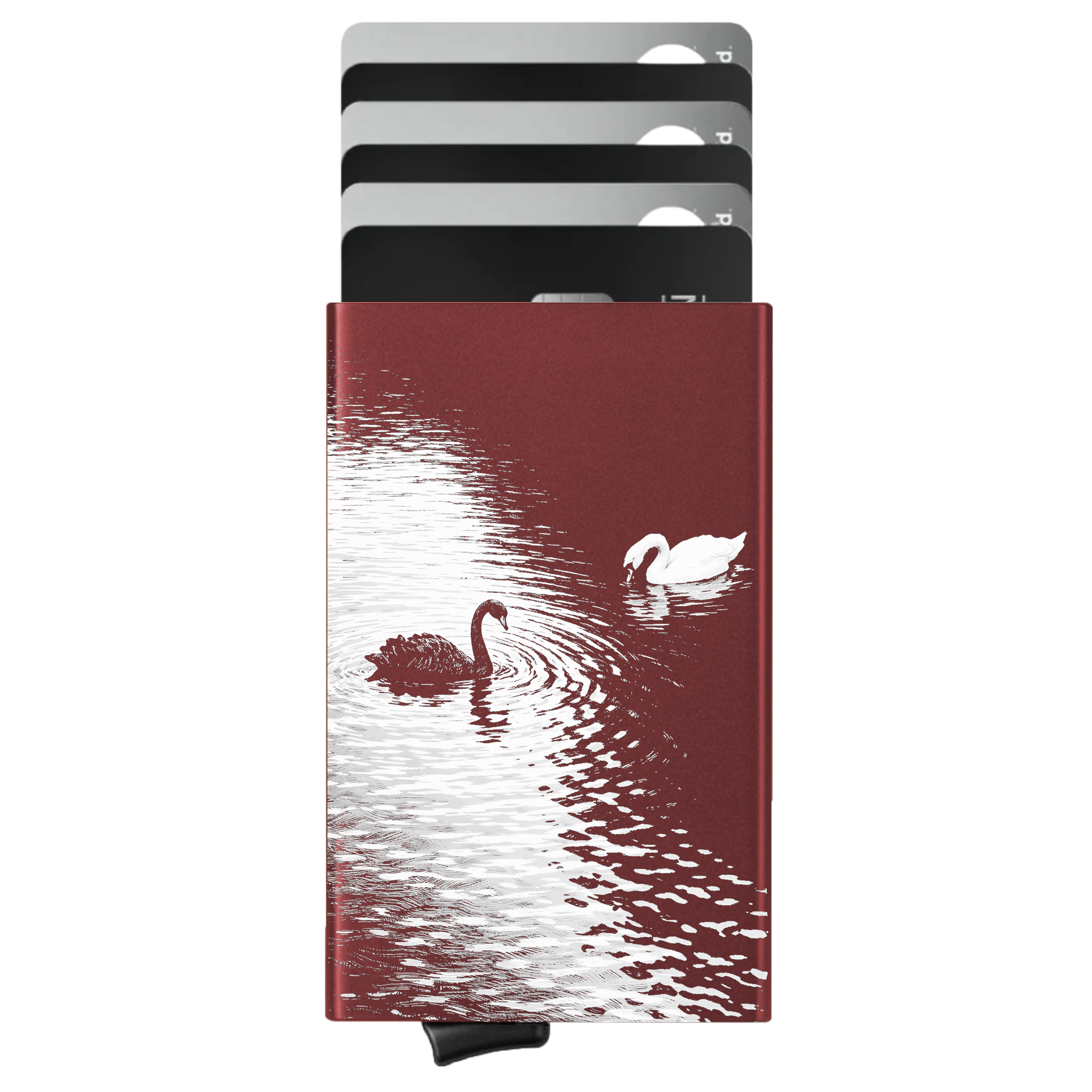 Porte-cartes personnalisé Lac des Cygnes