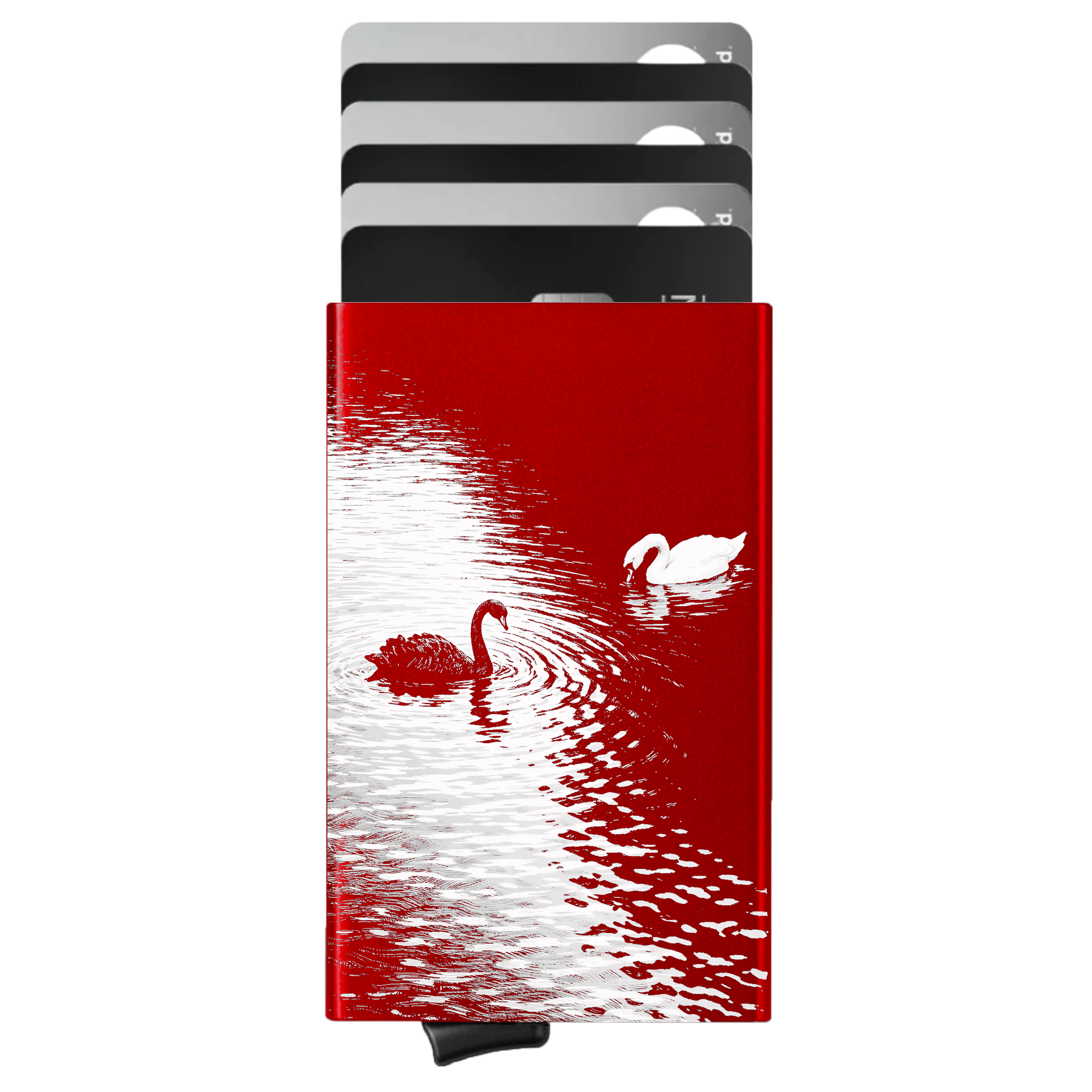 Porte-cartes personnalisé Lac des Cygnes