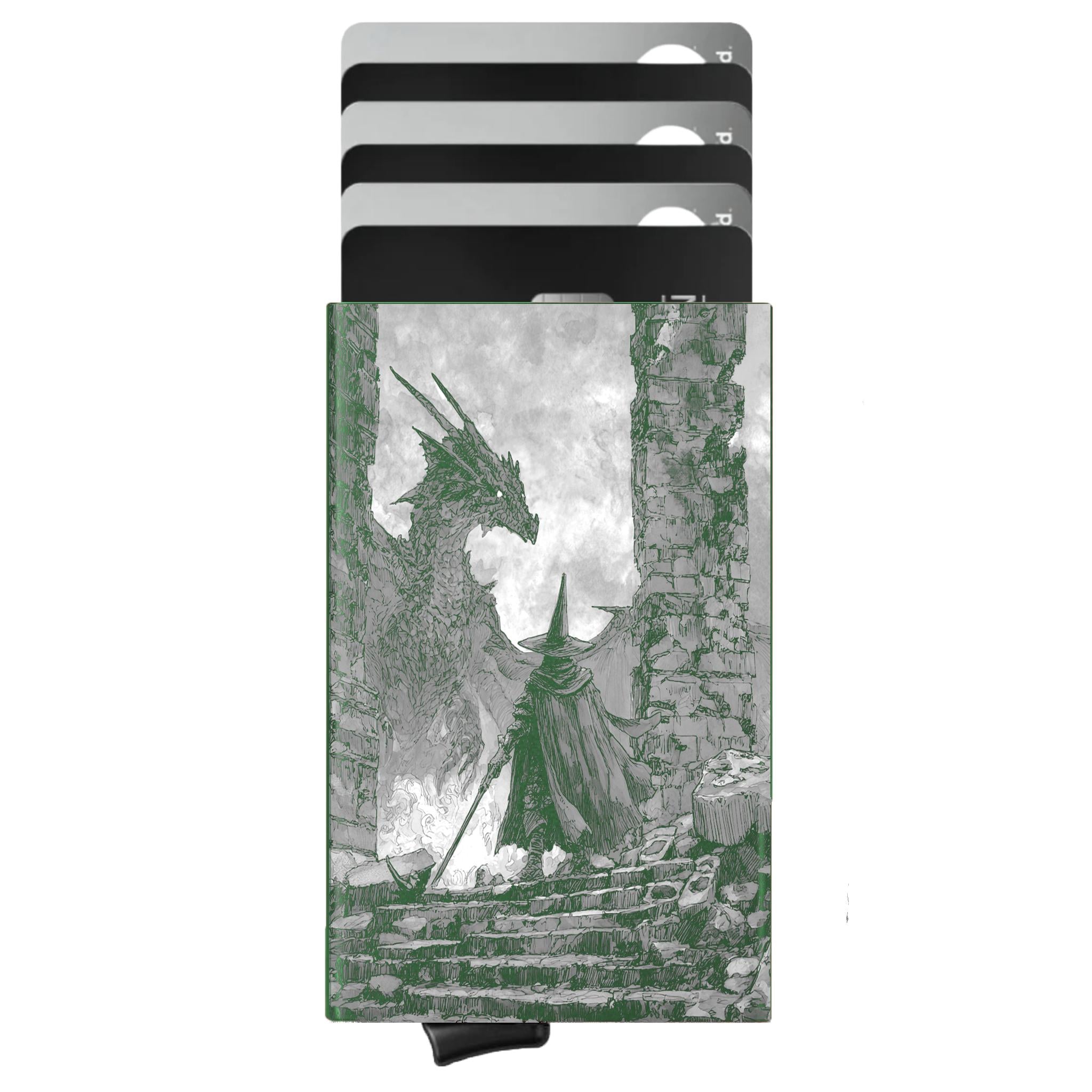 Porte-cartes personnalisé Le Mage Solitaire