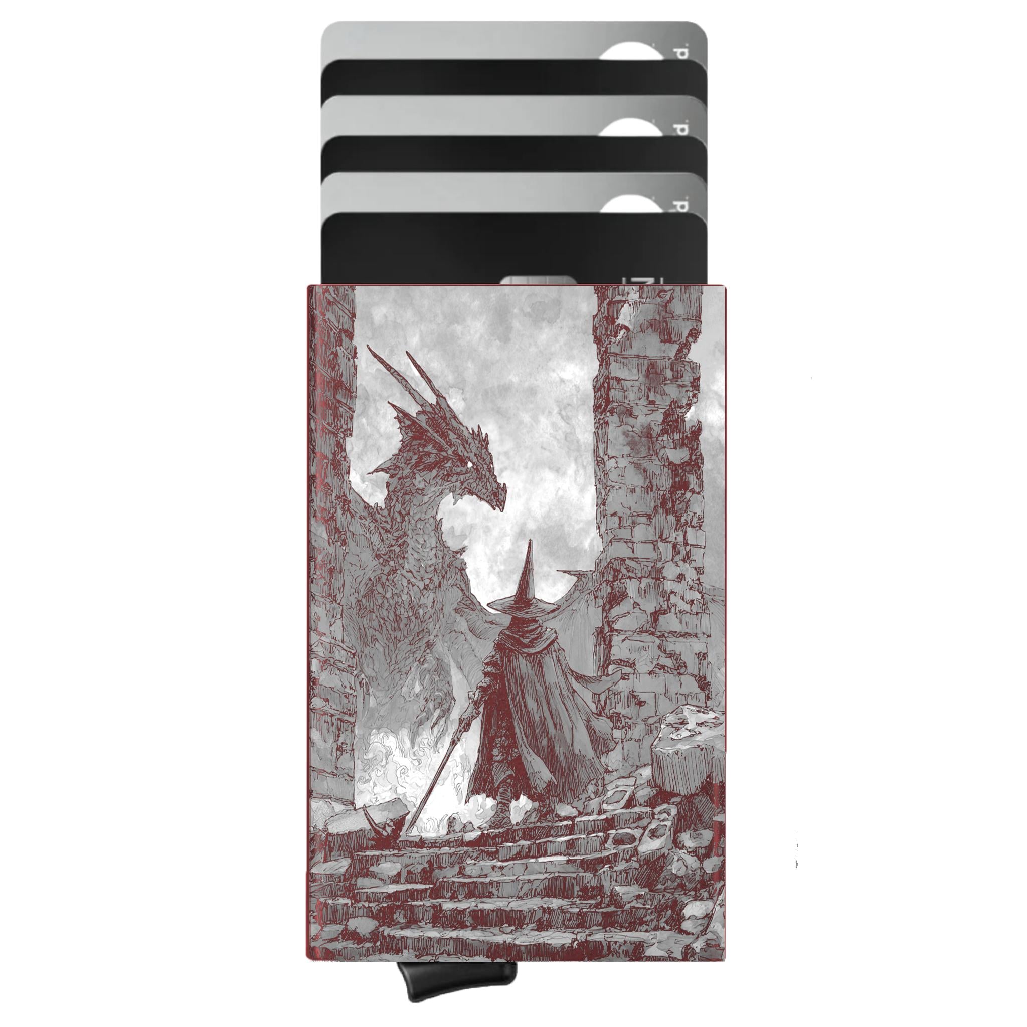 Porte-cartes personnalisé Le Mage Solitaire