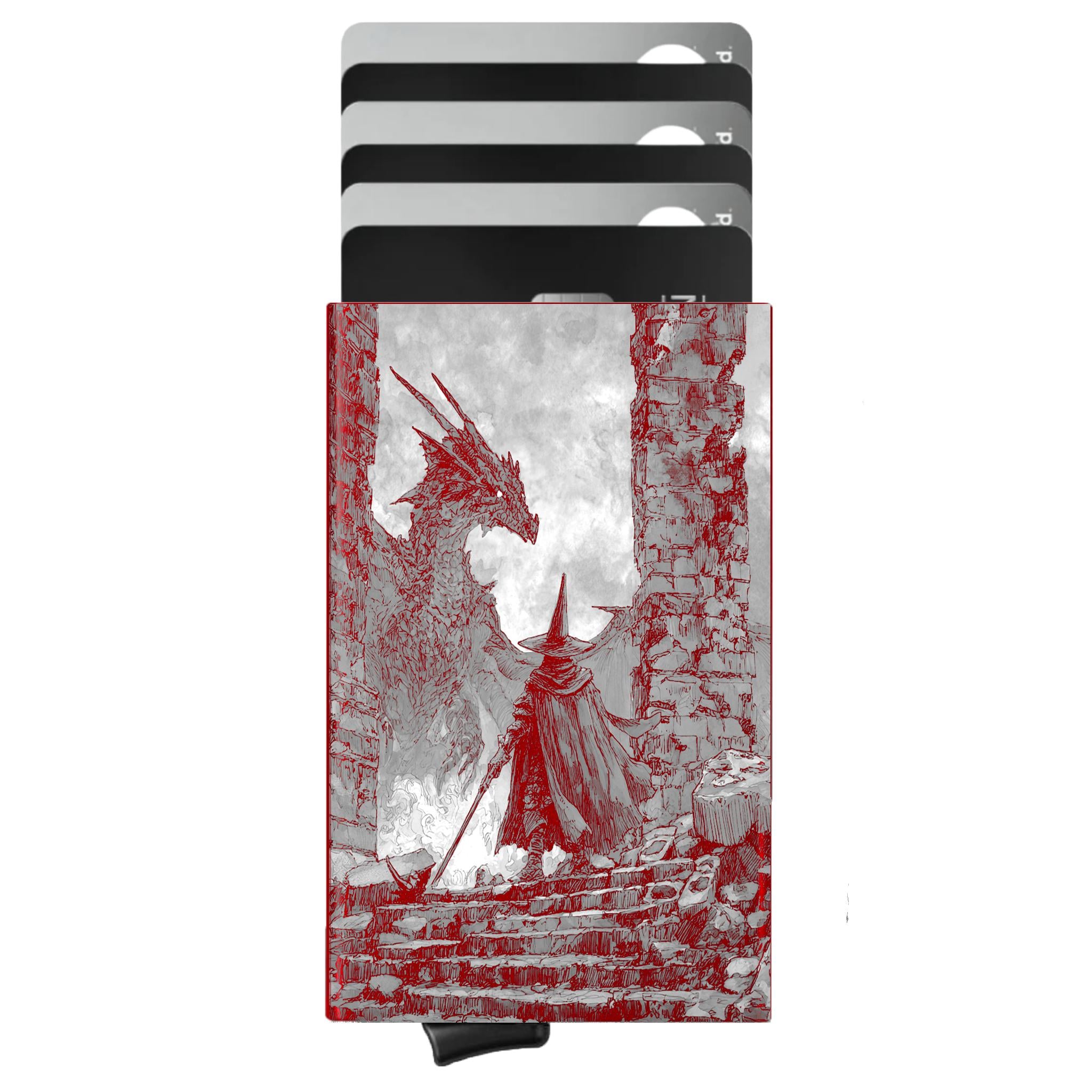 Porte-cartes personnalisé Le Mage Solitaire