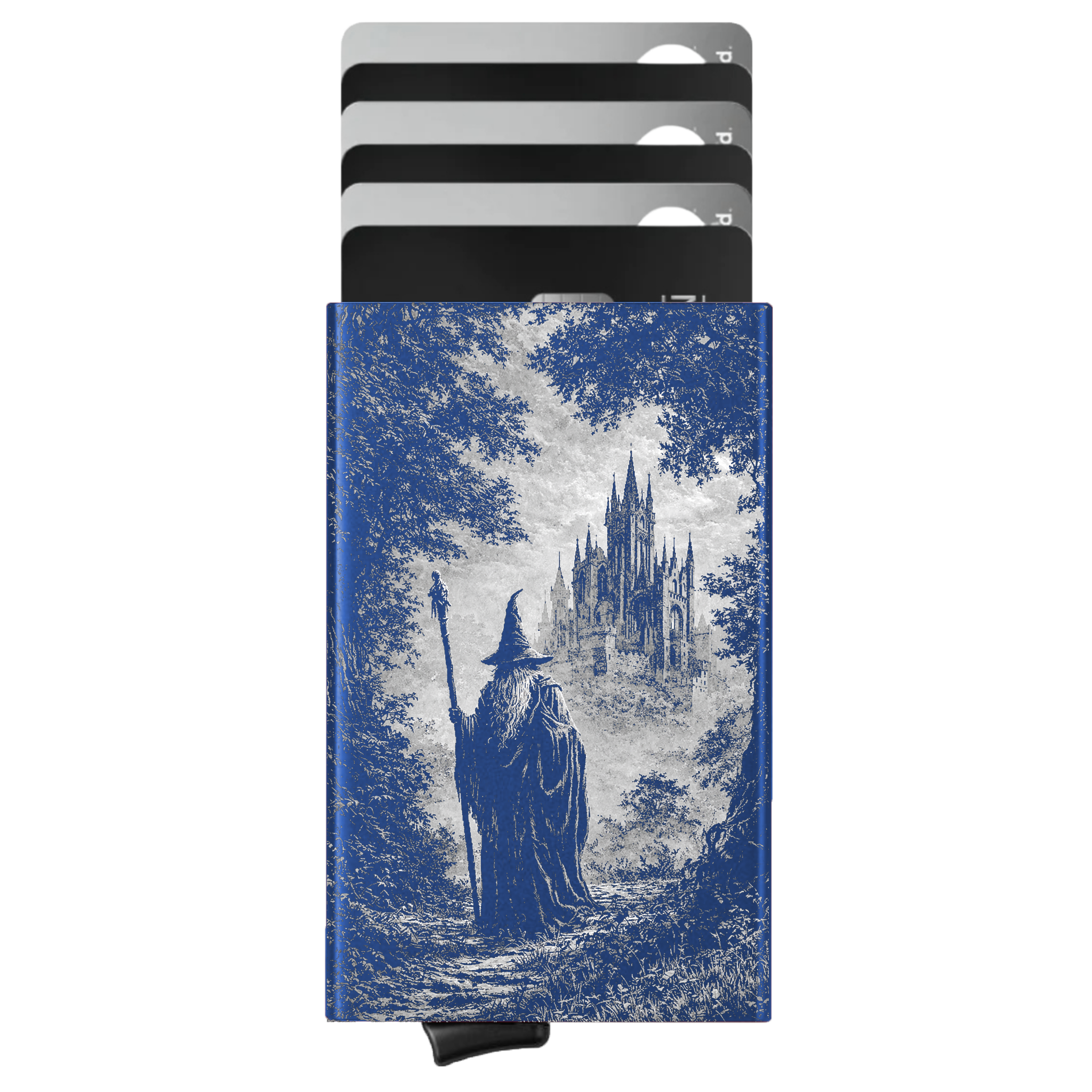 Porte-cartes personnalisé Le Magicien