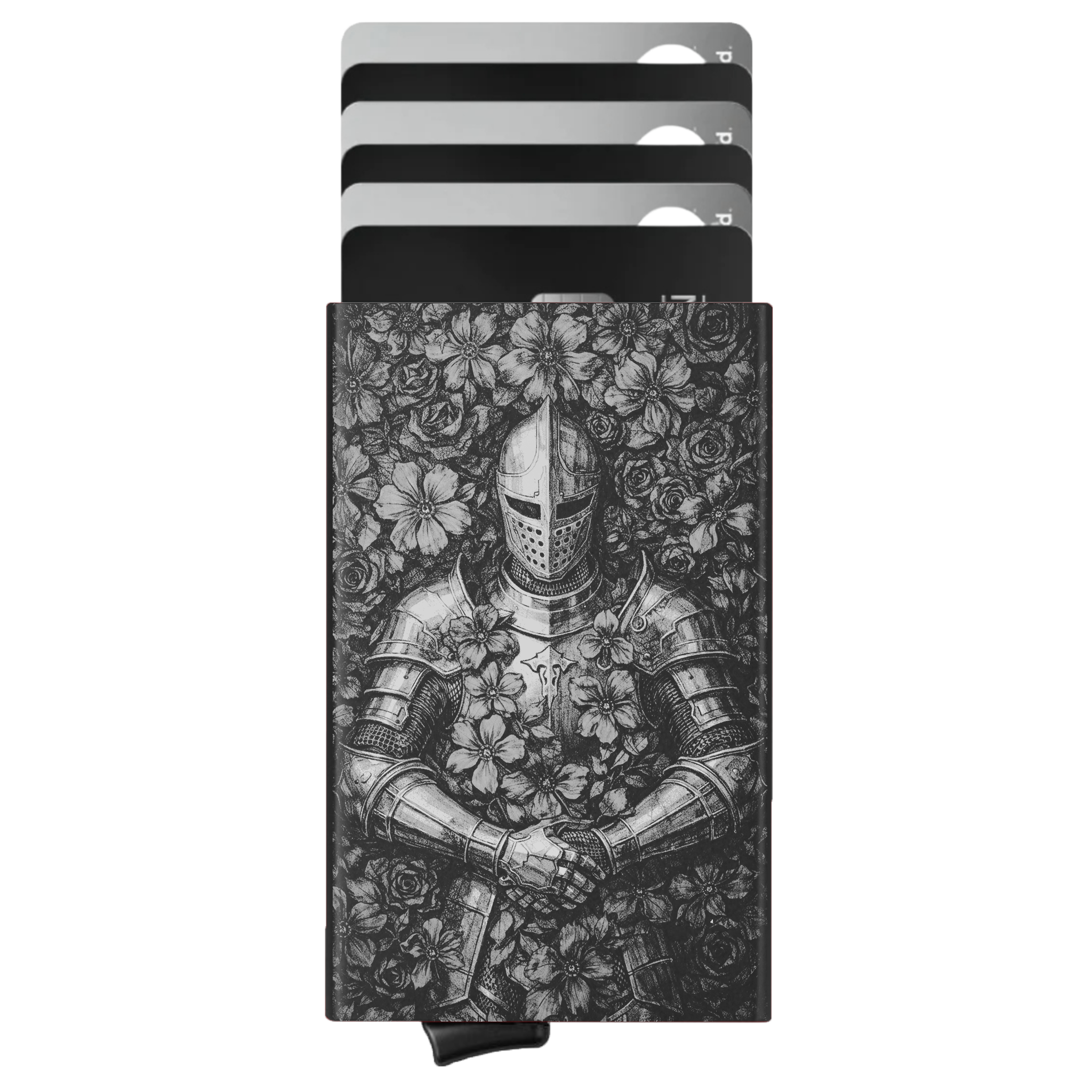 Porte-cartes personnalisé Le repos du Chevalier