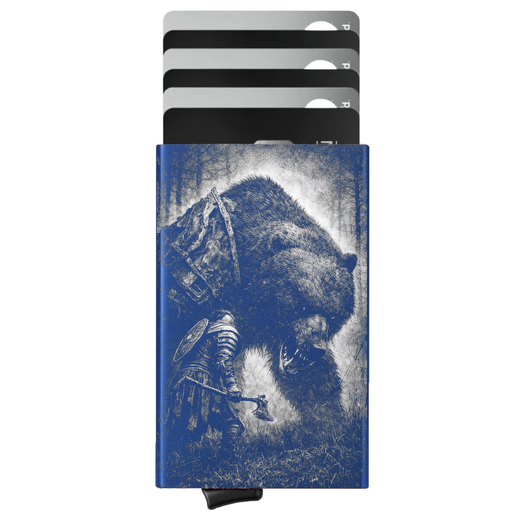 Porte-cartes personnalisé L’épreuve du Guerrier