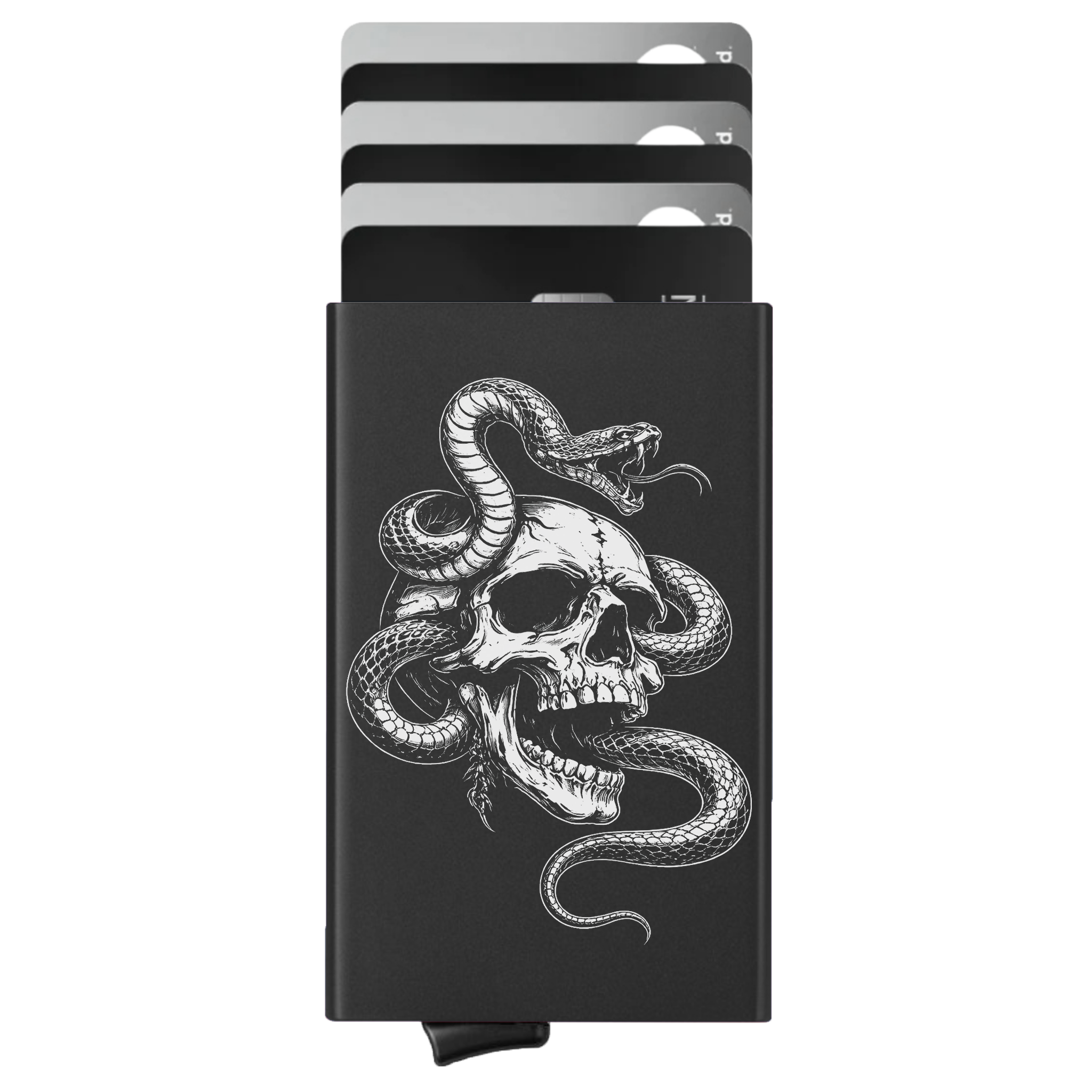 Porte-cartes personnalisé Morsure de la Mort