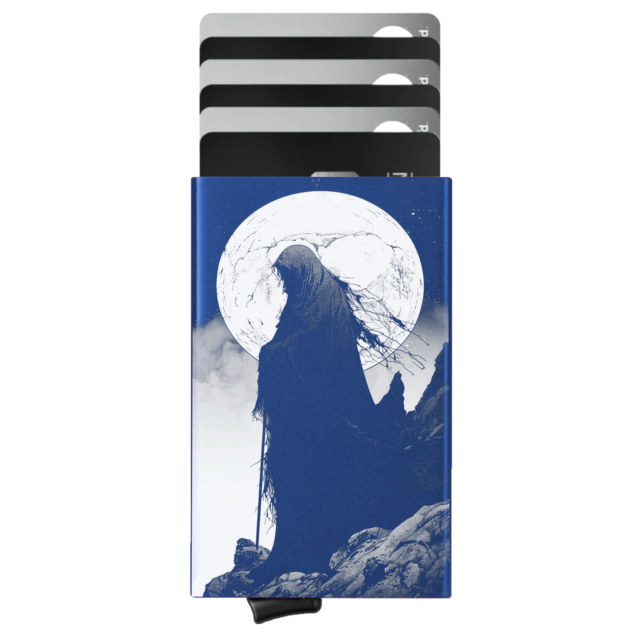 Porte-cartes personnalisé Sombre Lune