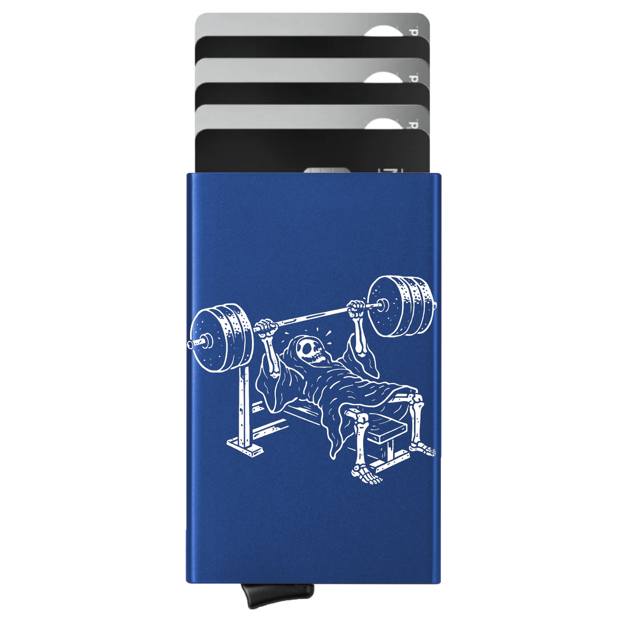 Porte-cartes personnalisé Le Musclé