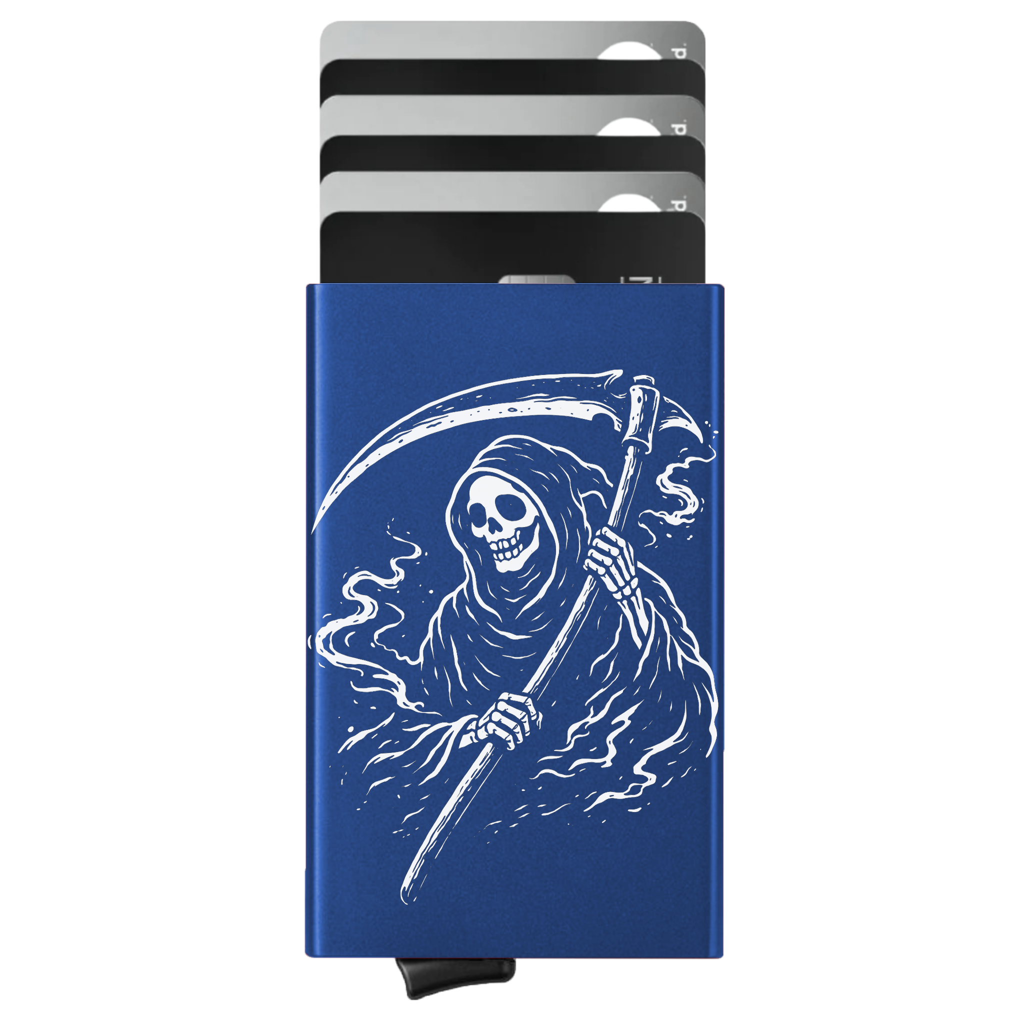 Porte-cartes personnalisé La Faucheuse