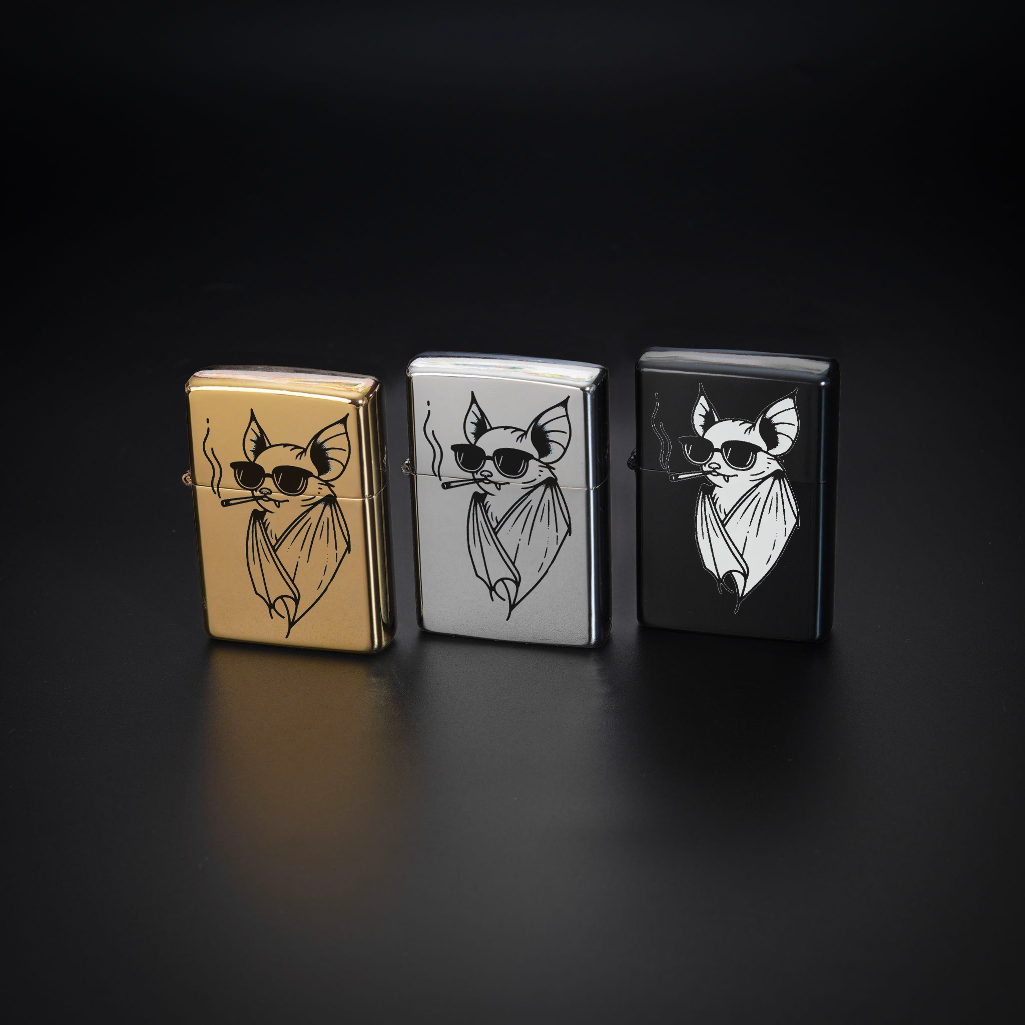 Briquet personnalisé Chauve-souris