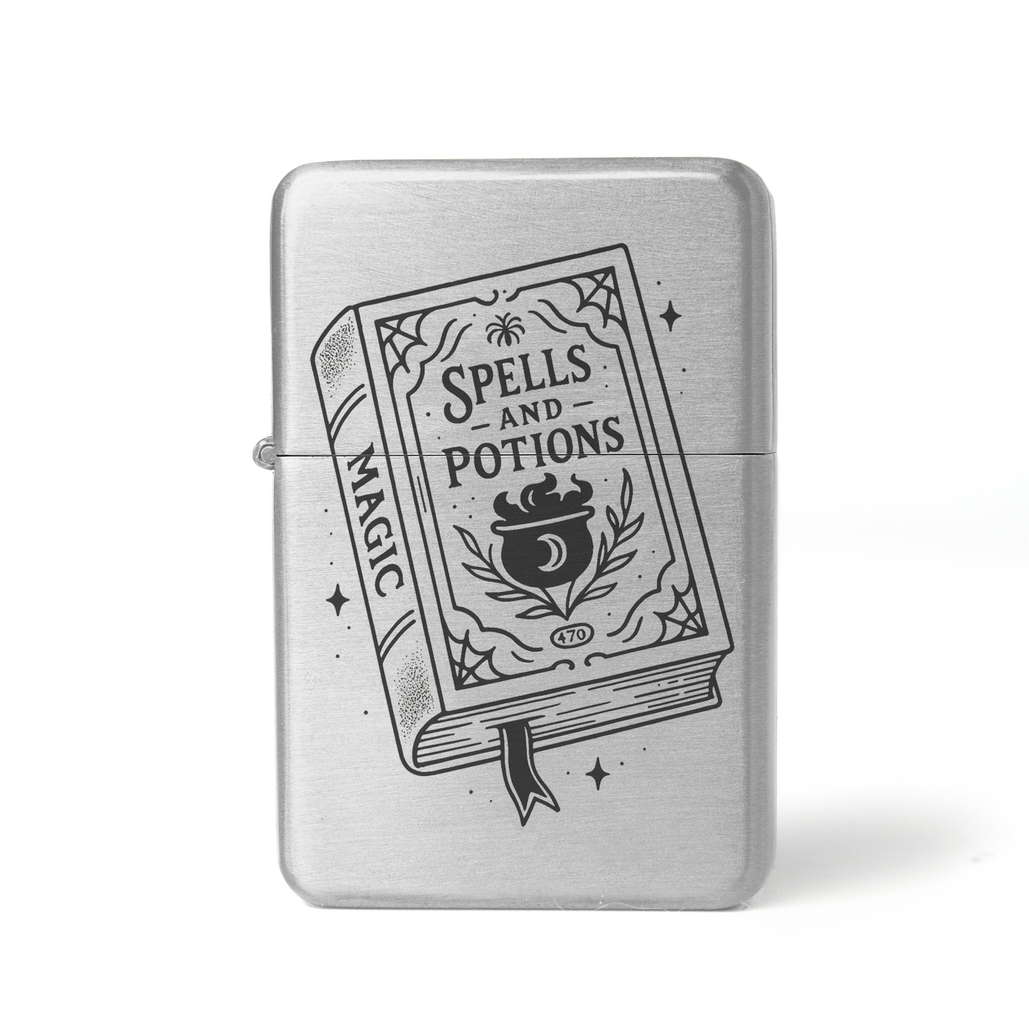 Briquet personnalisé Grimoire - Briquet Witchy