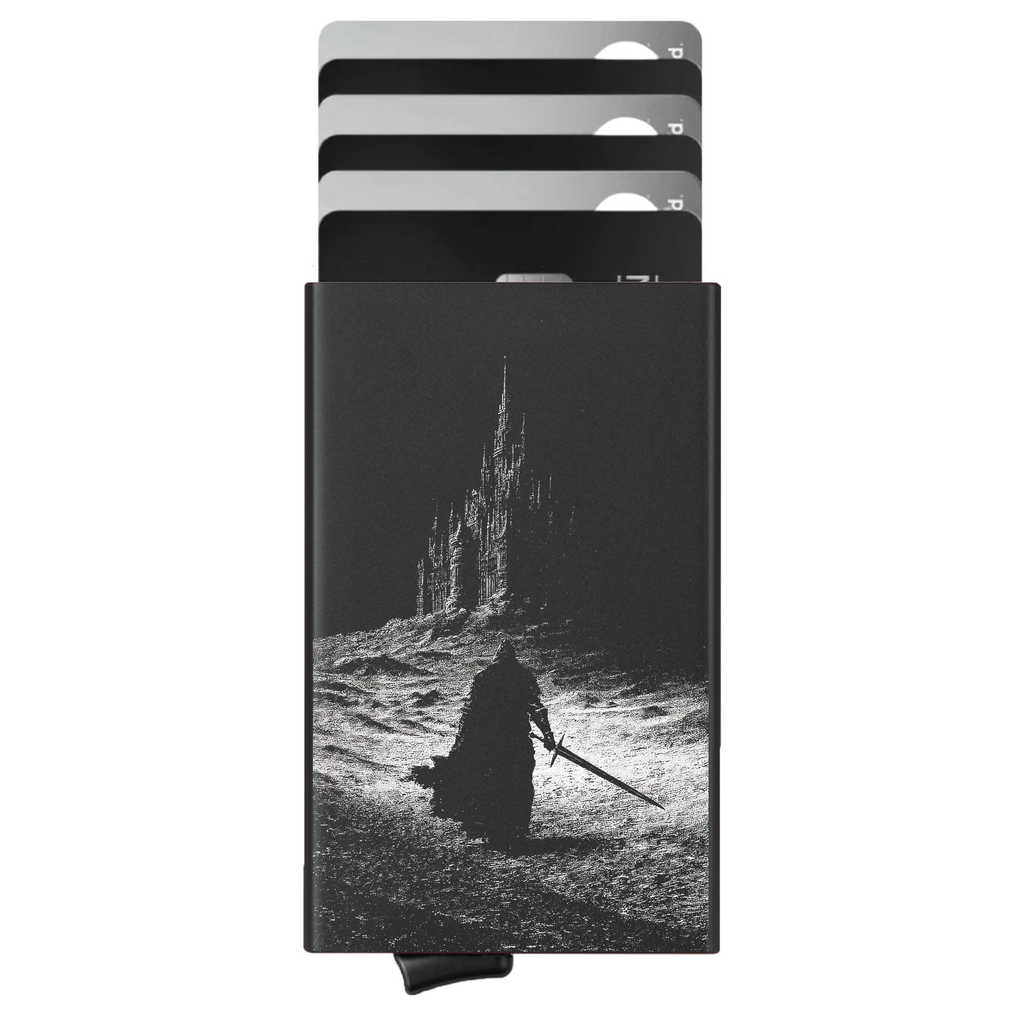 Porte-cartes personnalisé Dark Castle