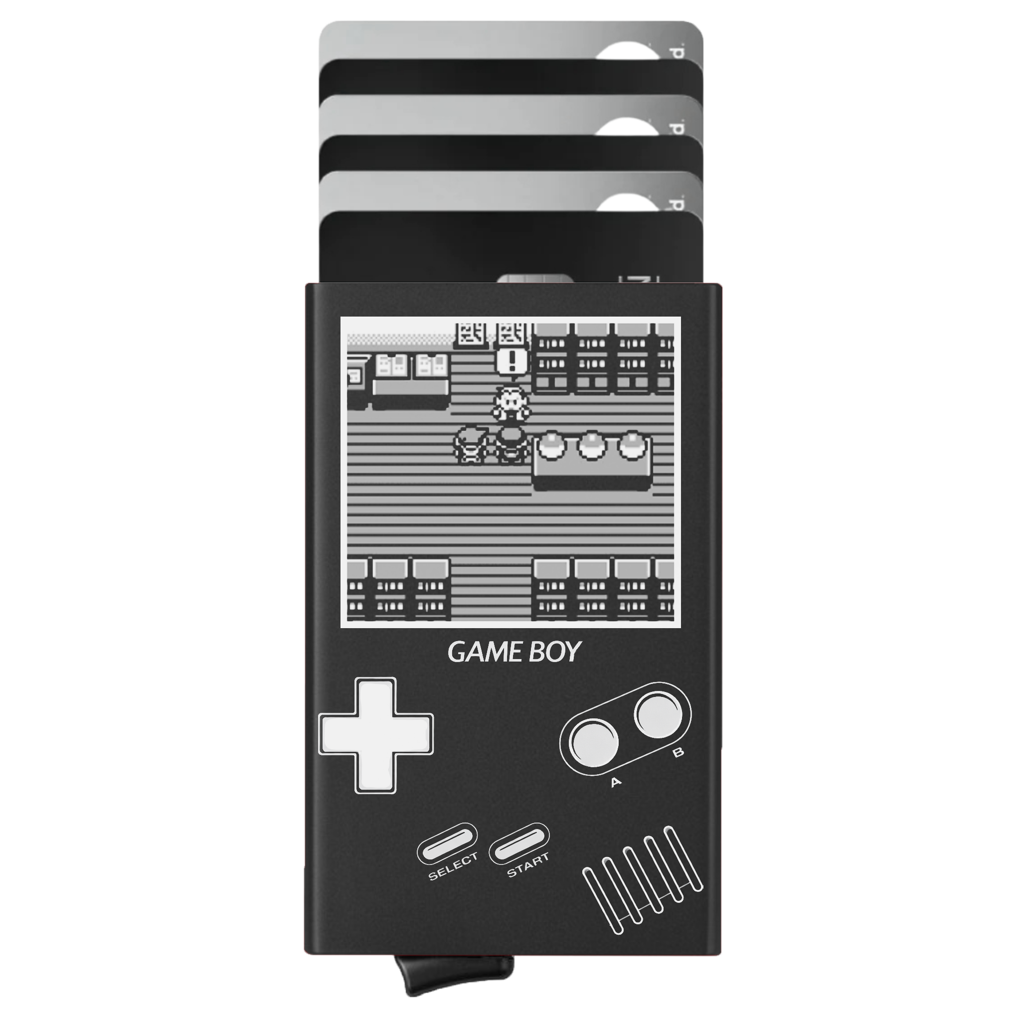 Porte-cartes personnalisé Game Boy Retro