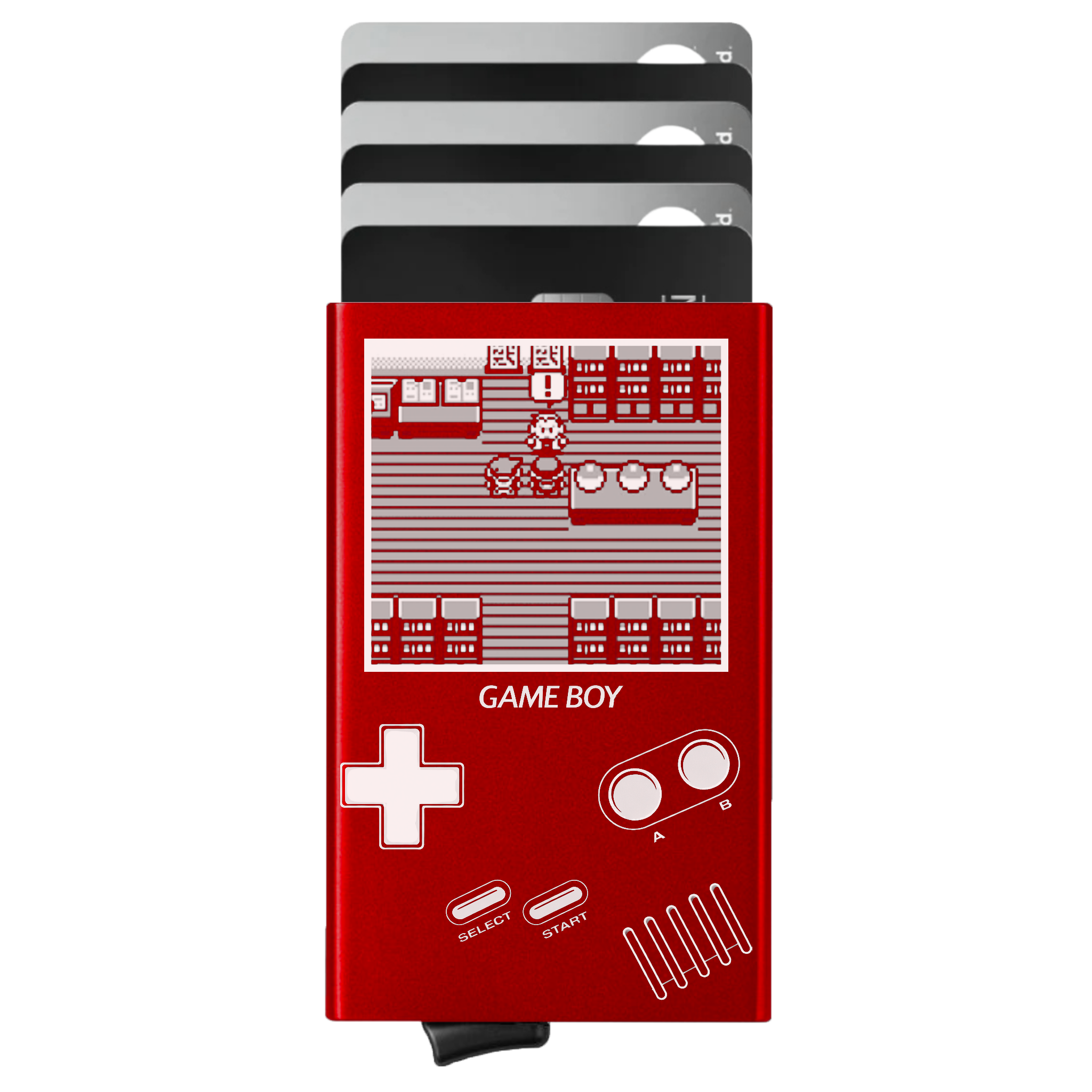 Porte-cartes personnalisé Game Boy Retro