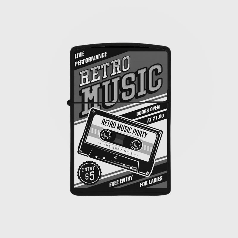 Briquet Retro Music