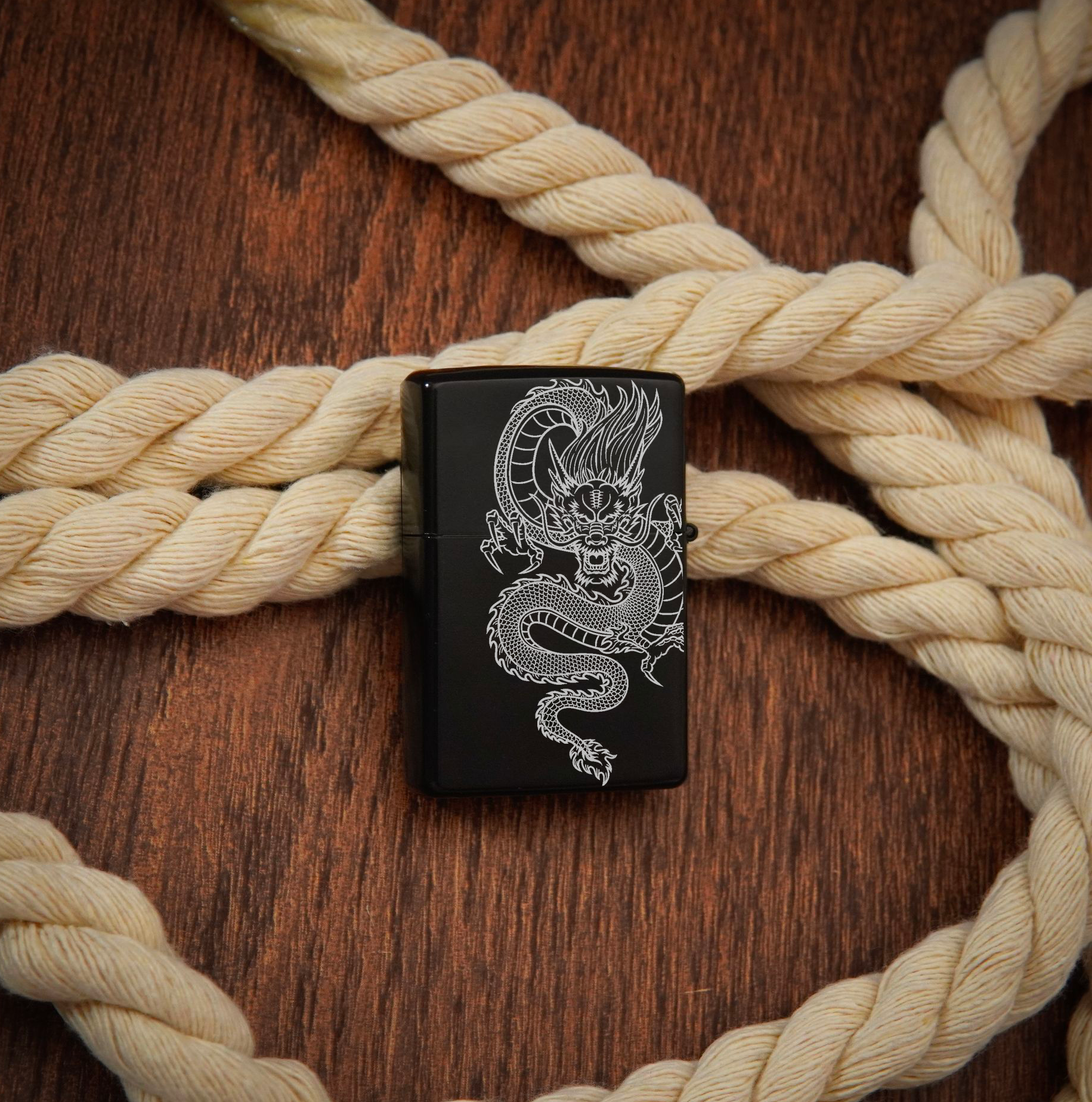 Briquet essence Dragon japonais