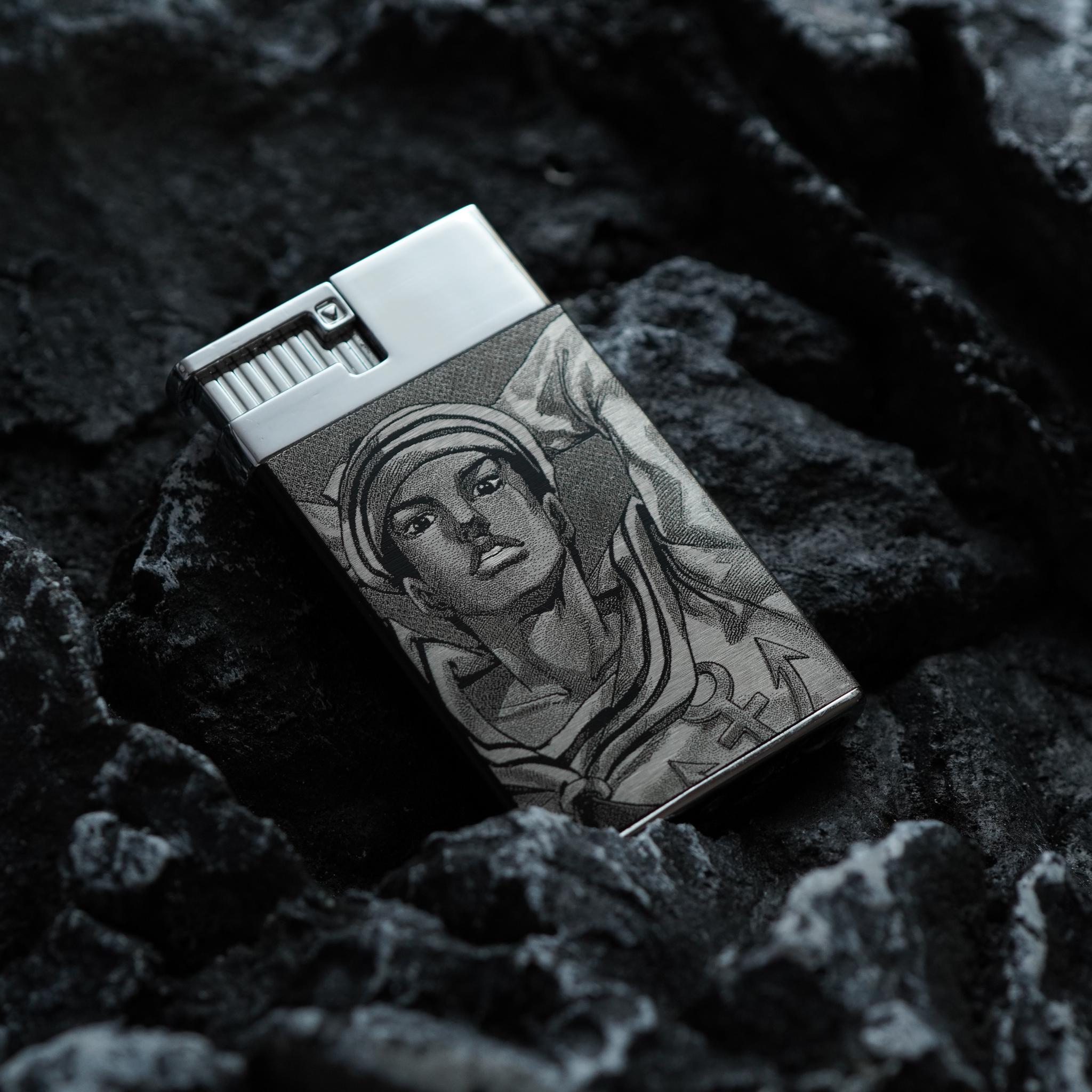 Briquet personnalisé tempête avec photo-MAISON KANO