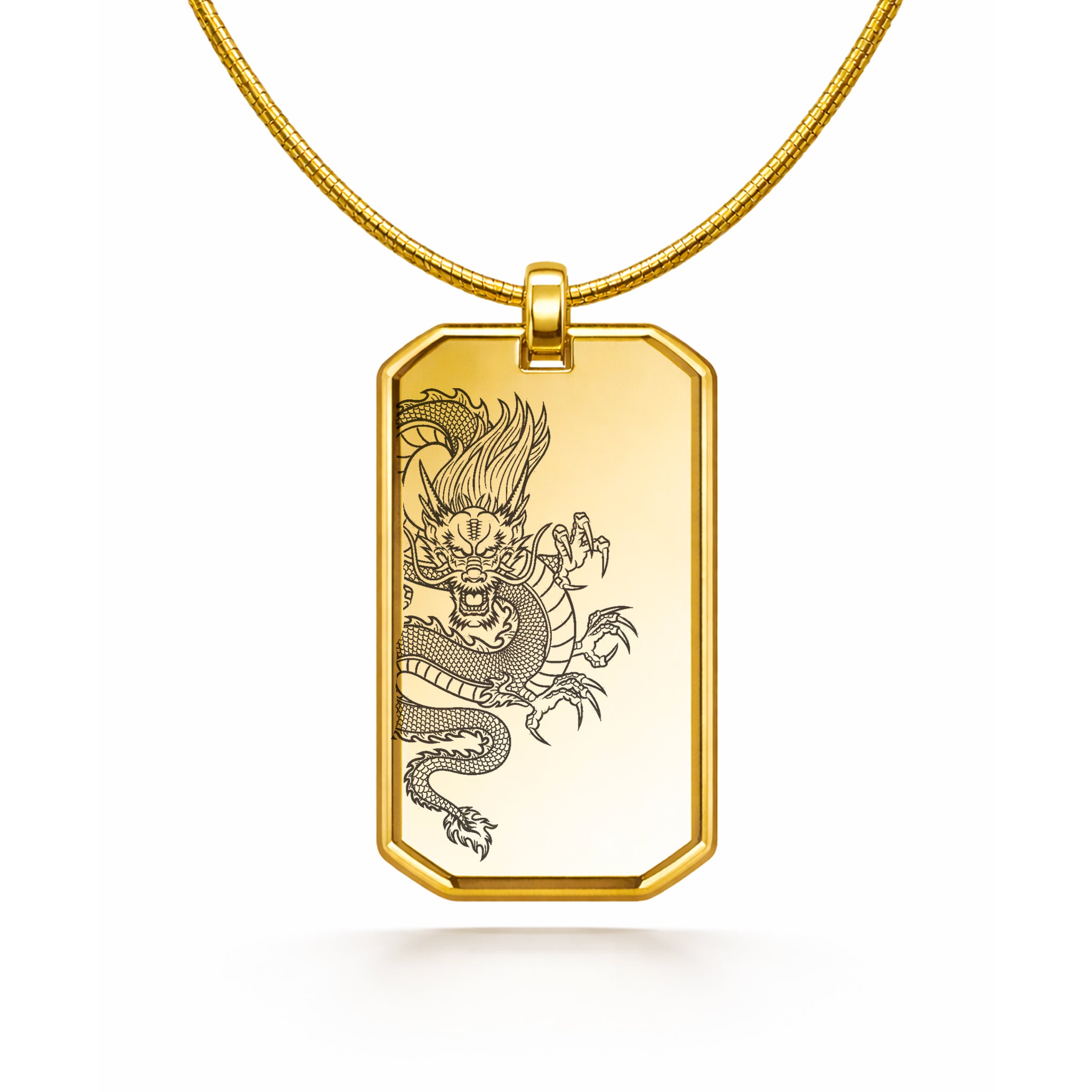 Collier avec pendentif Dragon