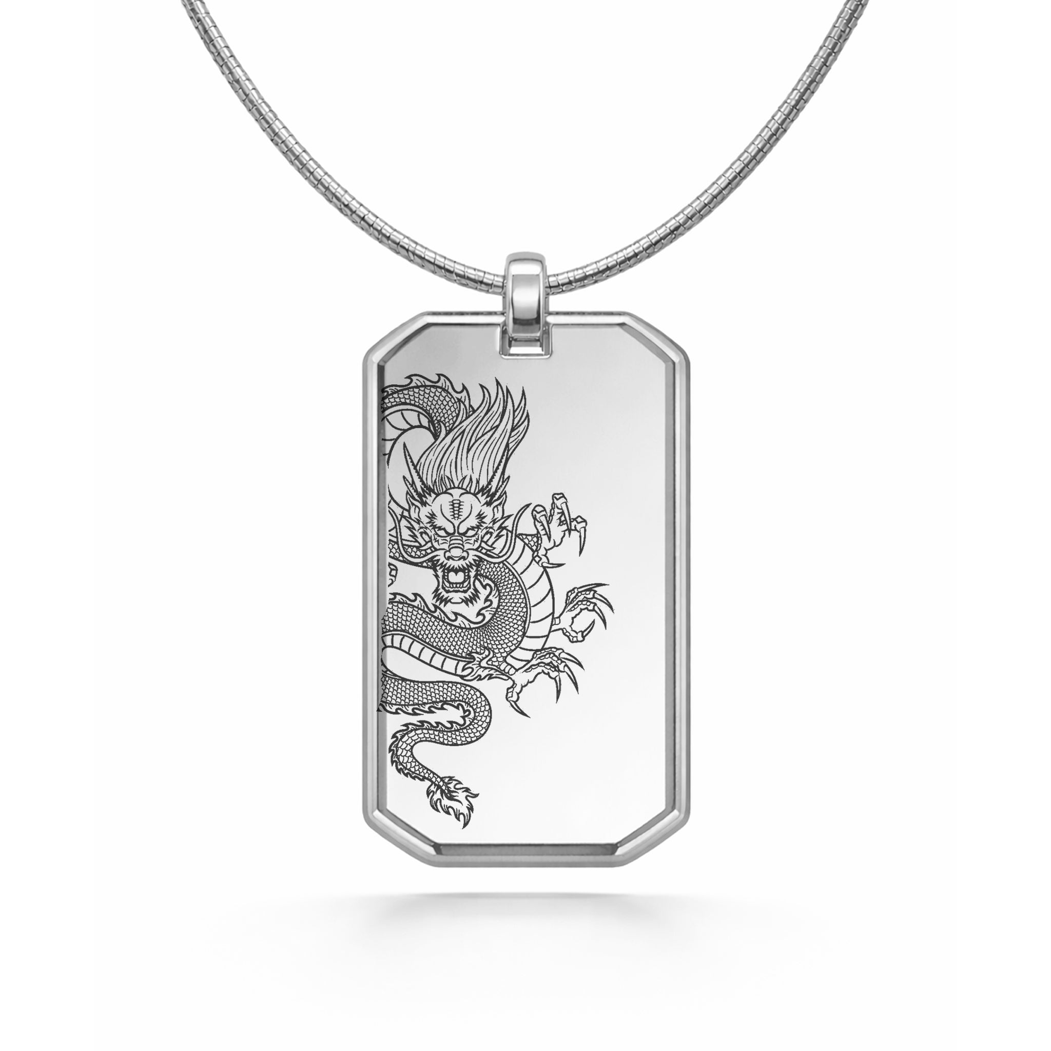 Collier avec pendentif Dragon