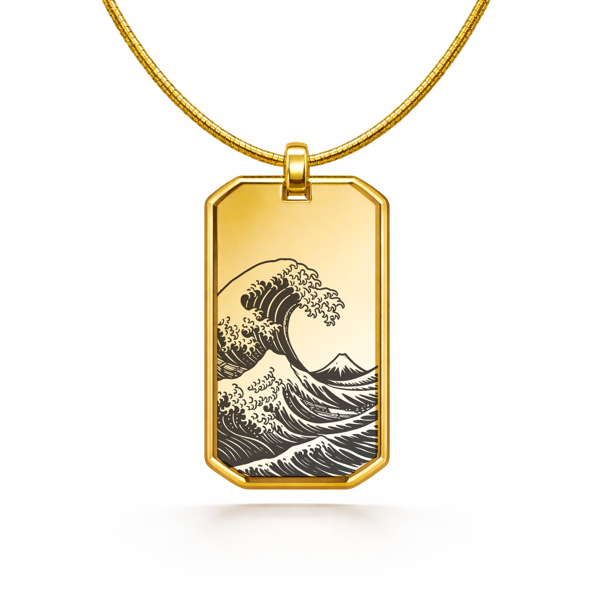 Collier avec pendentif Grande Vague