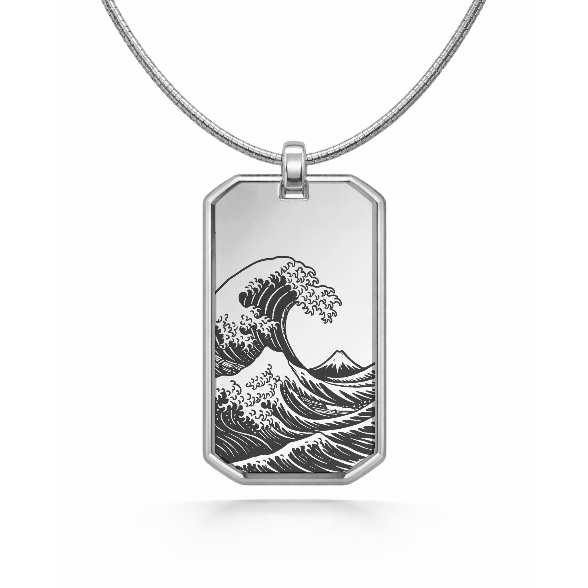 Collier avec pendentif Grande Vague