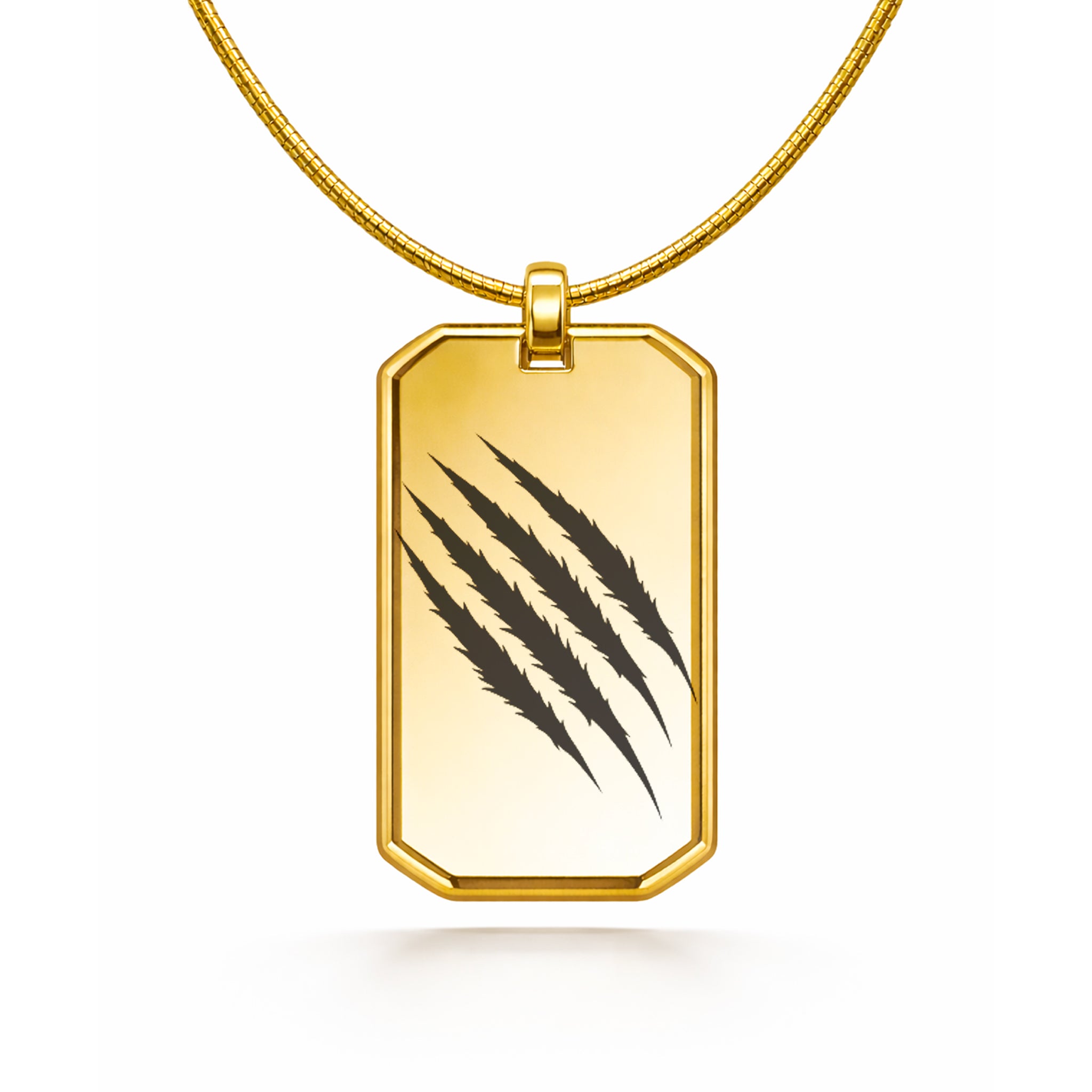 Collier avec pendentif Griffure de Tigre