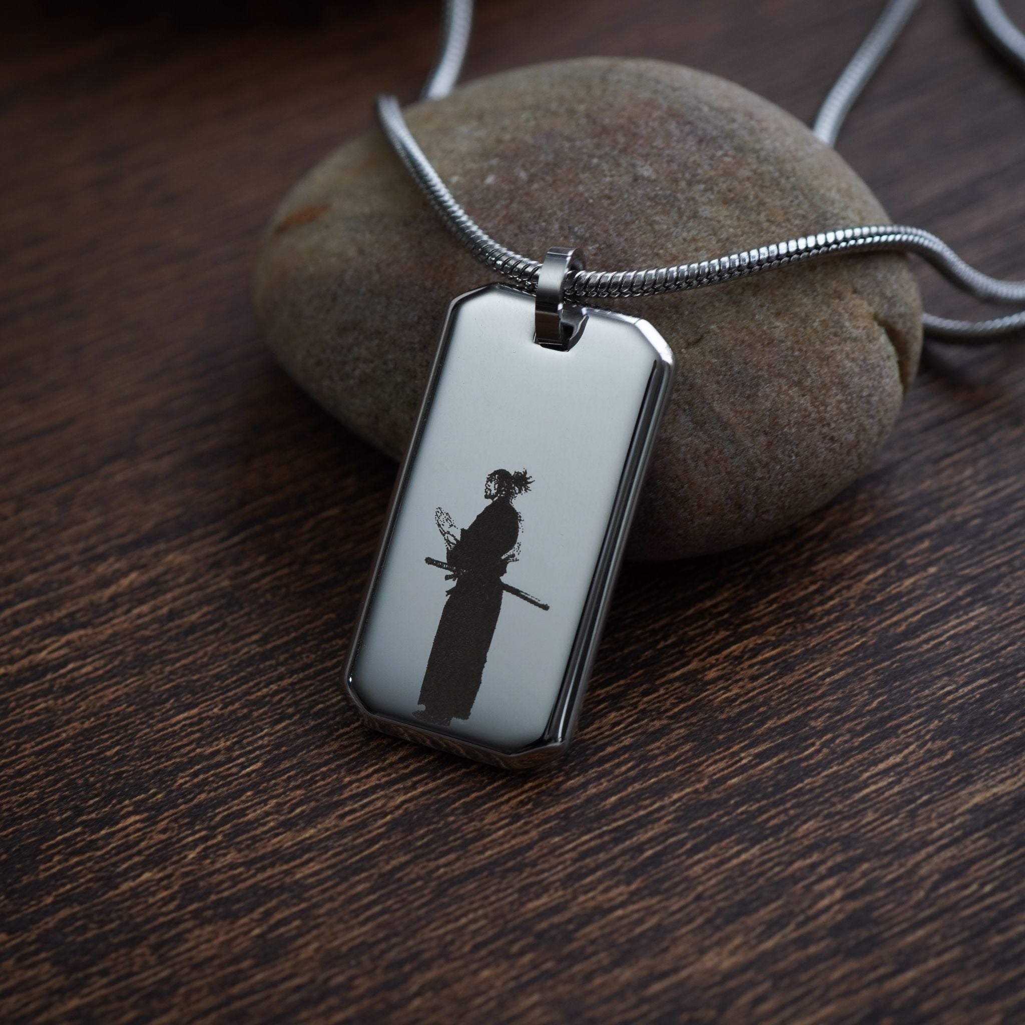 Collier avec pendentif Miyamoto Musashi