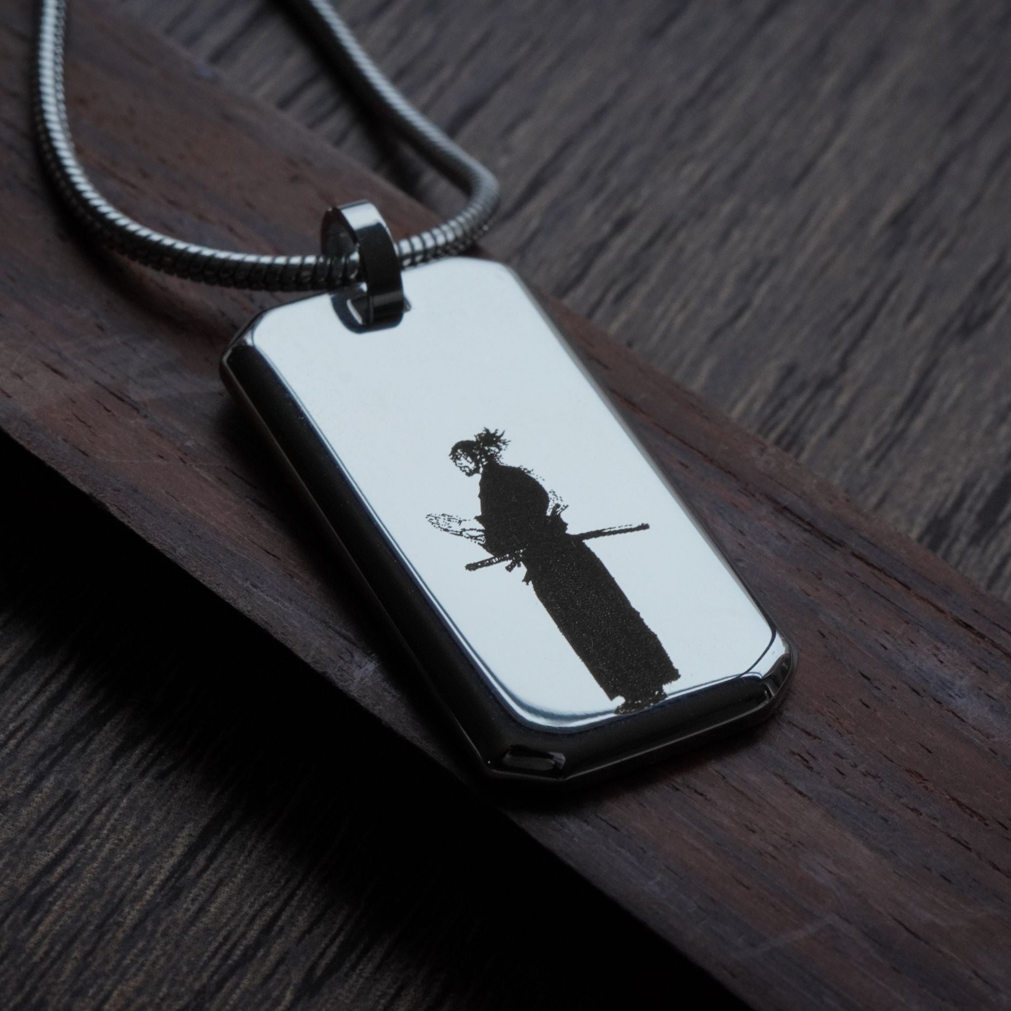 Collier avec pendentif Miyamoto Musashi