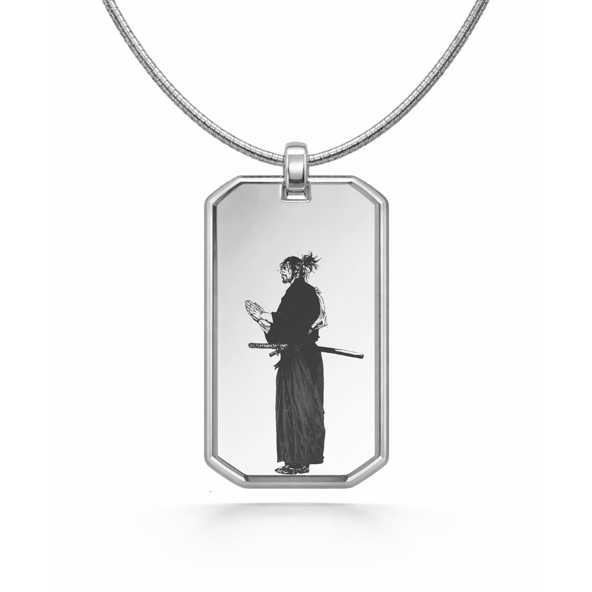 Collier avec pendentif Miyamoto Musashi