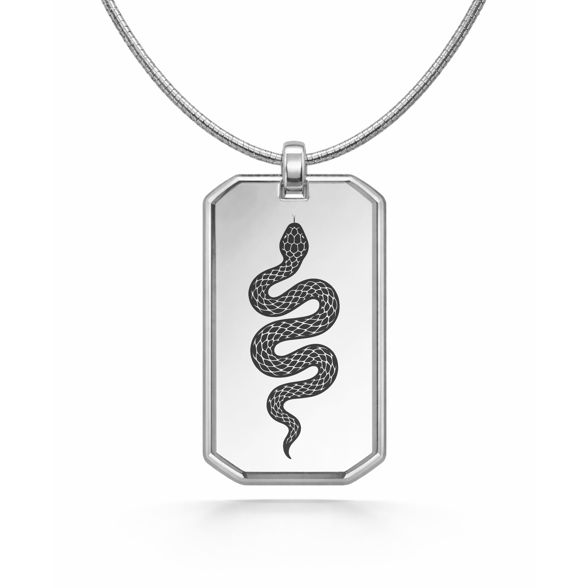 Collier avec pendentif Serpent