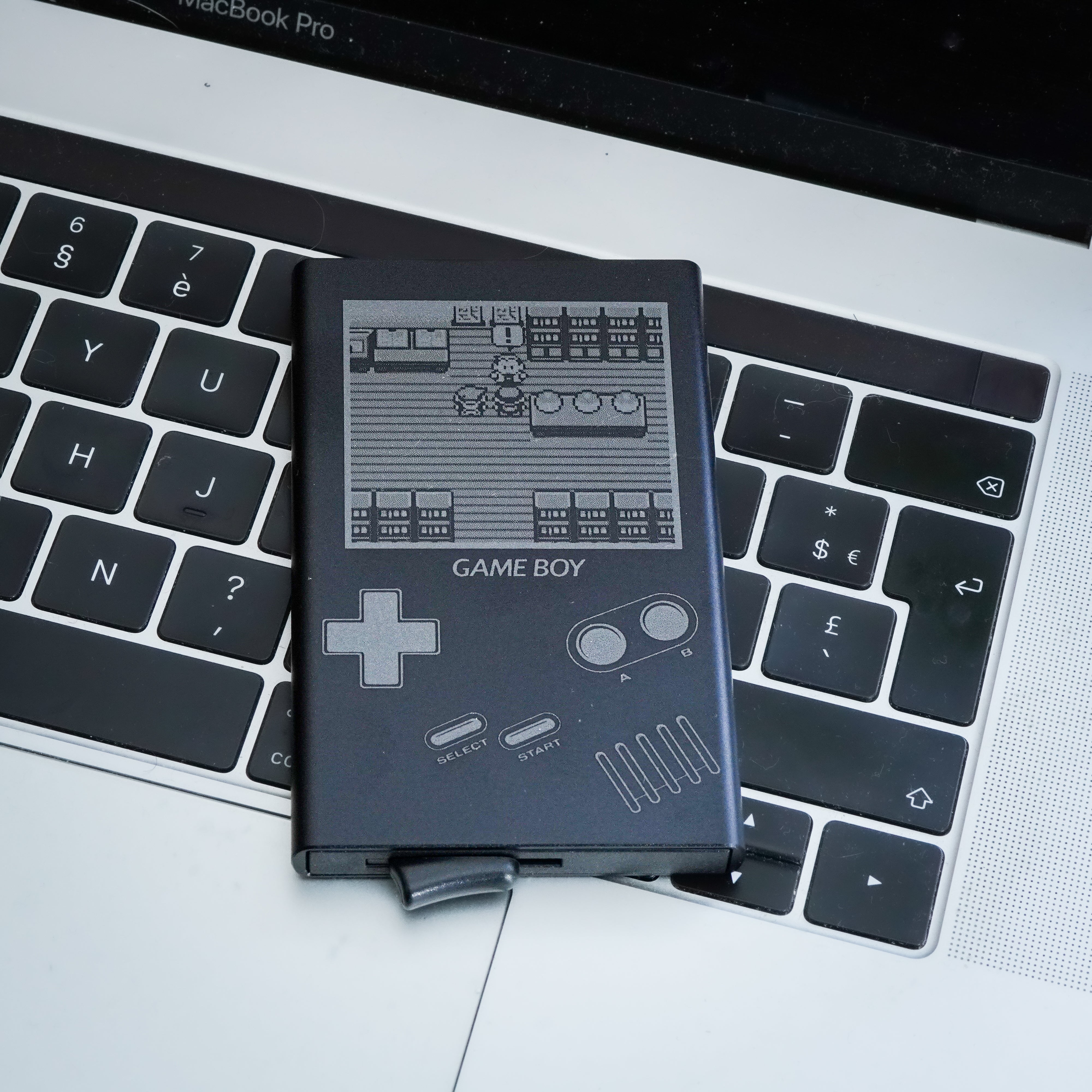 Porte-cartes personnalisé Game Boy Retro