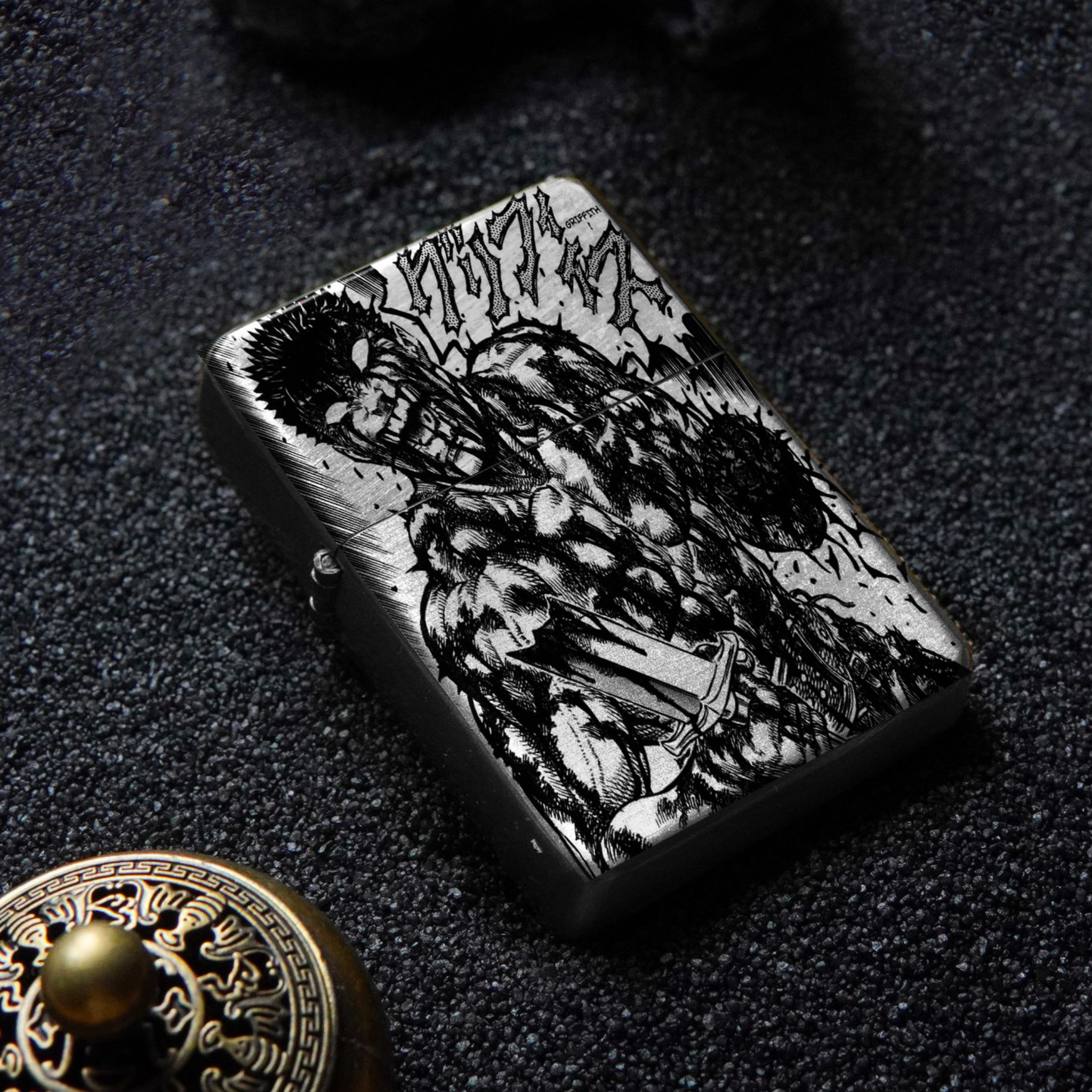 Briquet personnalisé essence avec photo