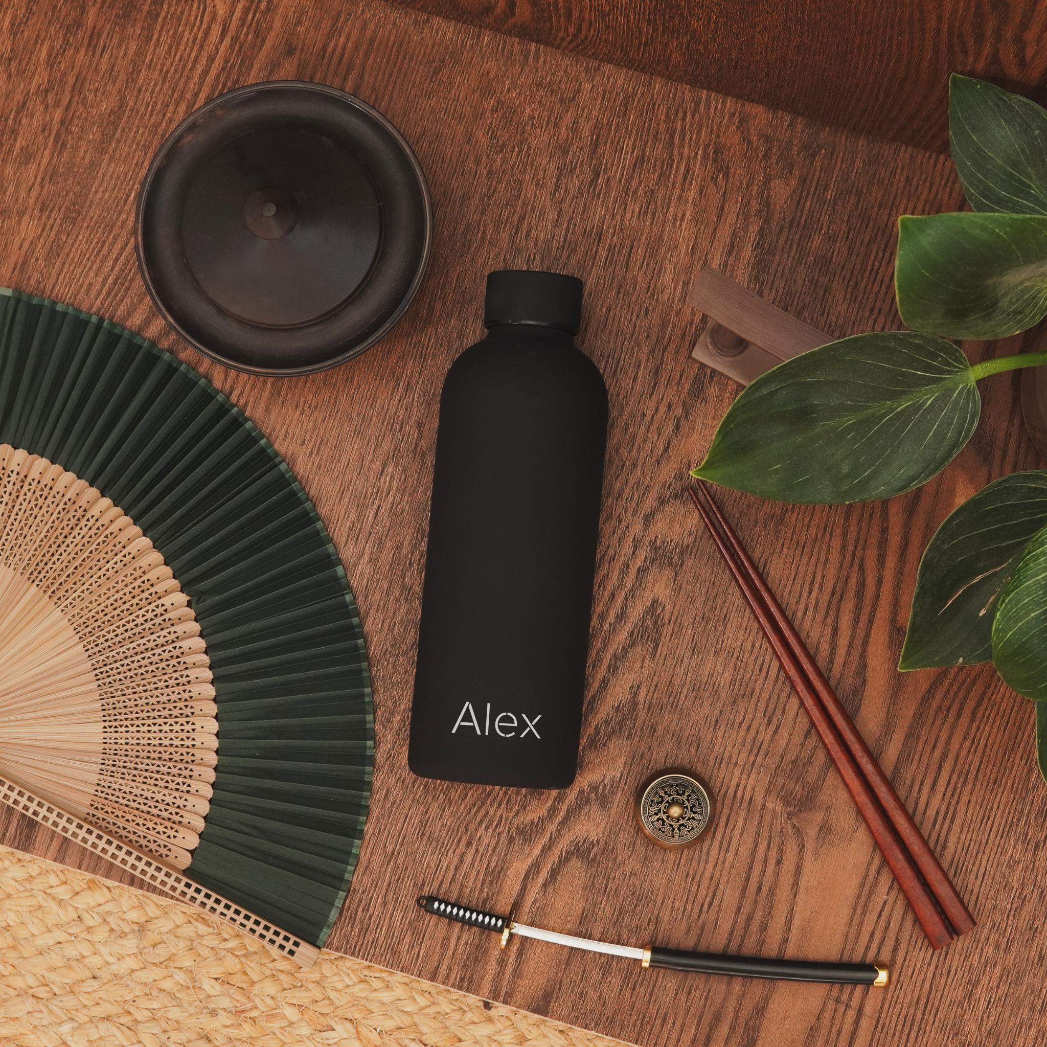 Gourde blanche personnalisée